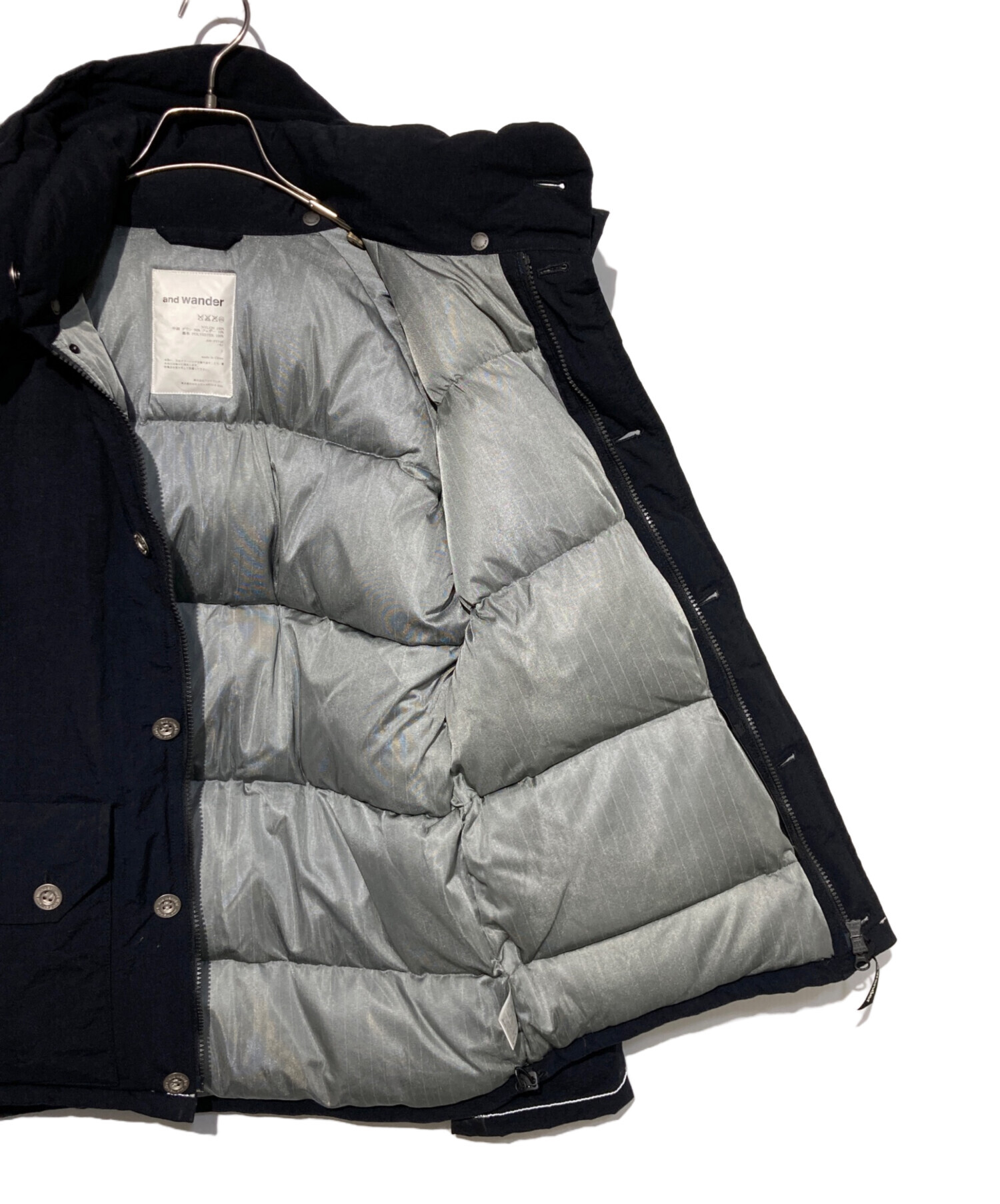 中古・古着通販】and wander (アンドワンダー) タフダウンジャケット