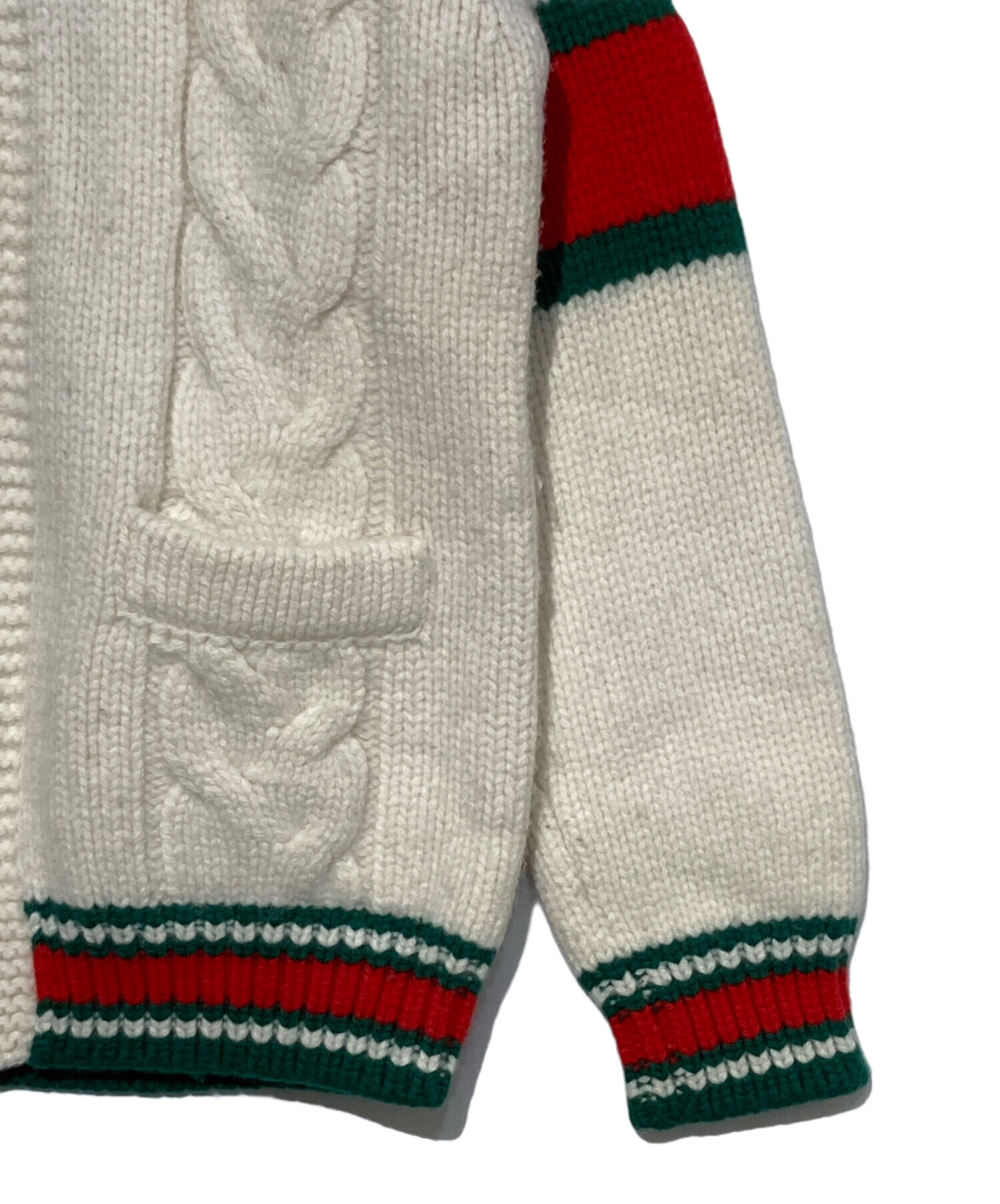 中古・古着通販】GUCCI (グッチ) シェリーラインカウチンニット