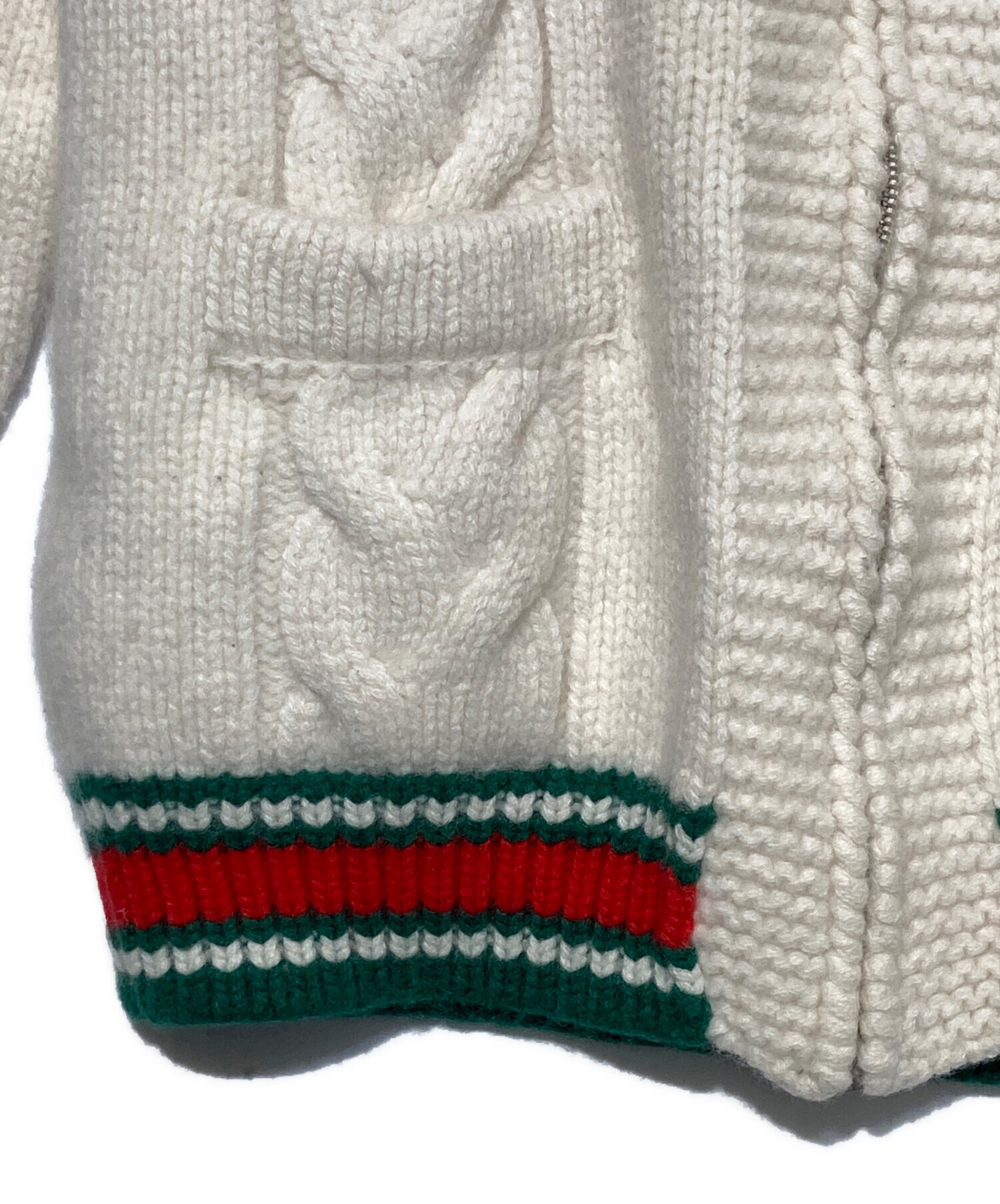 中古・古着通販】GUCCI (グッチ) シェリーラインカウチンニット