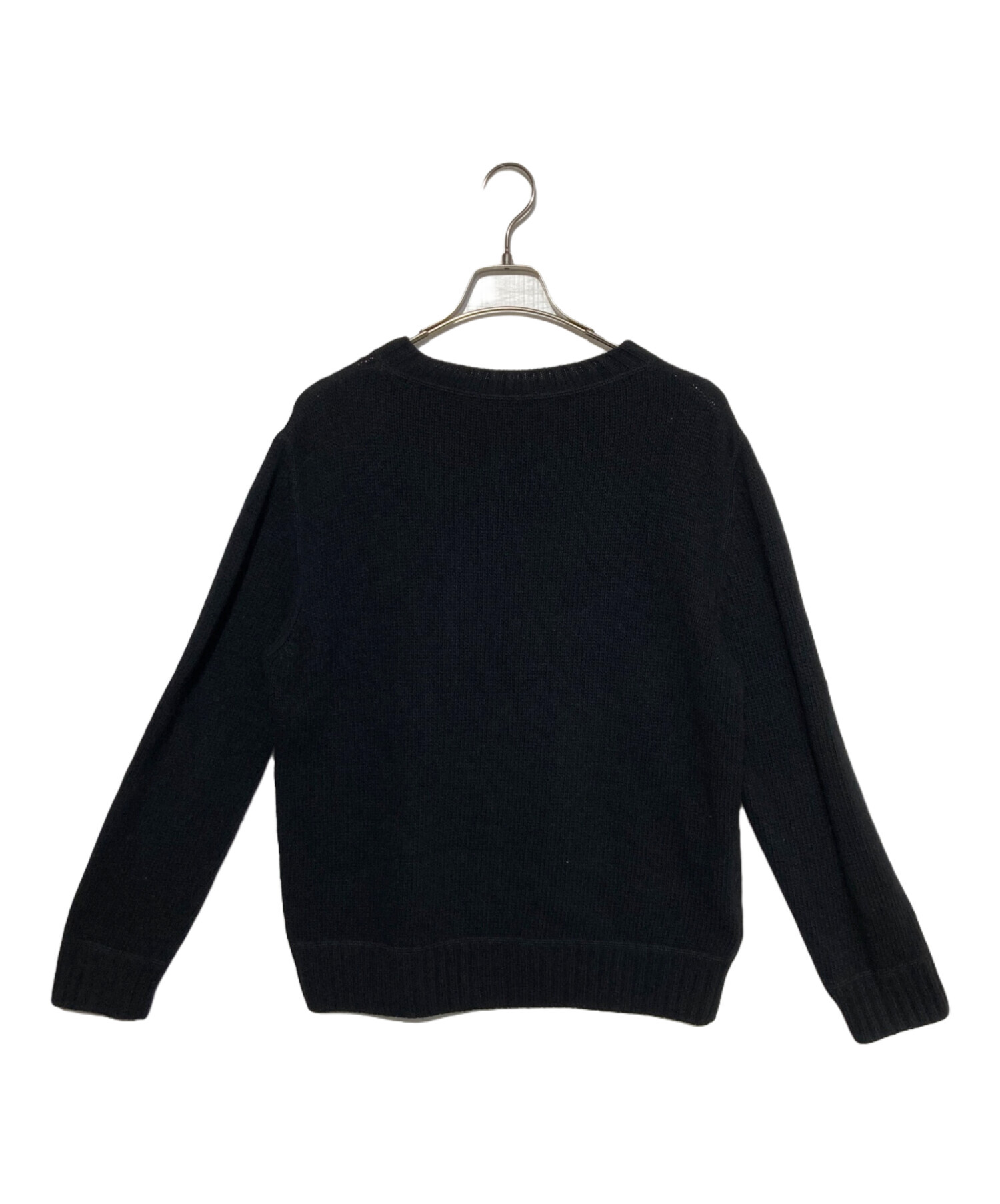 お値下げ‼️新品‼️プラダ　ジャケット　アンゴラ　カシミヤ 中古・古着通販】PRADA (プラダ) ウールカシミヤブレンドロゴニット