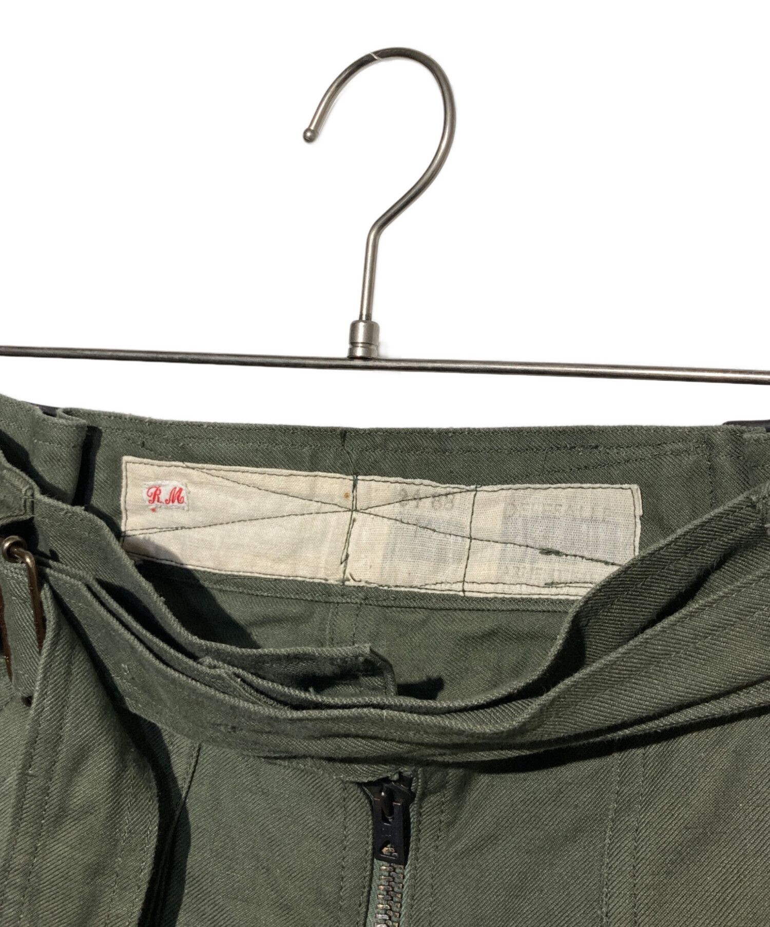 中古・古着通販】USED (ユーズド) フランス軍 メカニックパンツ