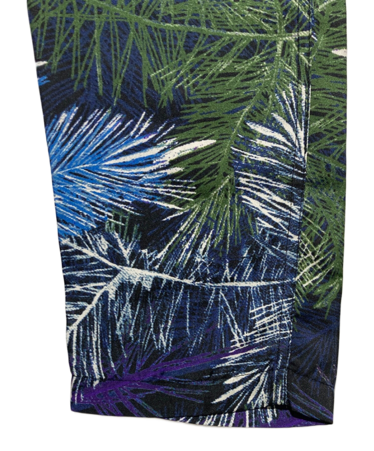 ほぼ未使用✨バナナタイム　シルク　TAPERED TROPICAL パンツ　S 中古・古着通販】BANANATIME (バナナタイム) シルク TAPERED TROPICAL