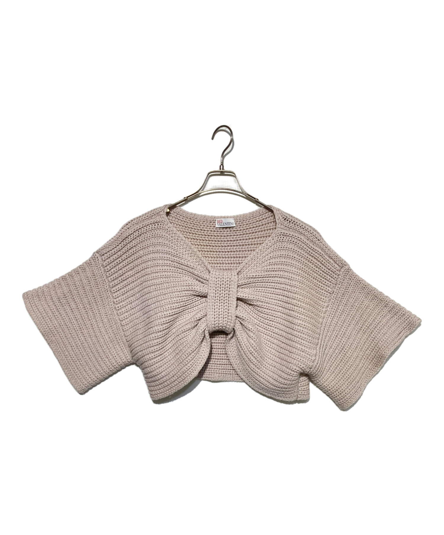 ゆ*》様 レッドヴァレンティノRED VALENTINOベージュ ウール リボン 中古・古着通販】RED VALENTINO (レッドヴァレンティノ) フロント