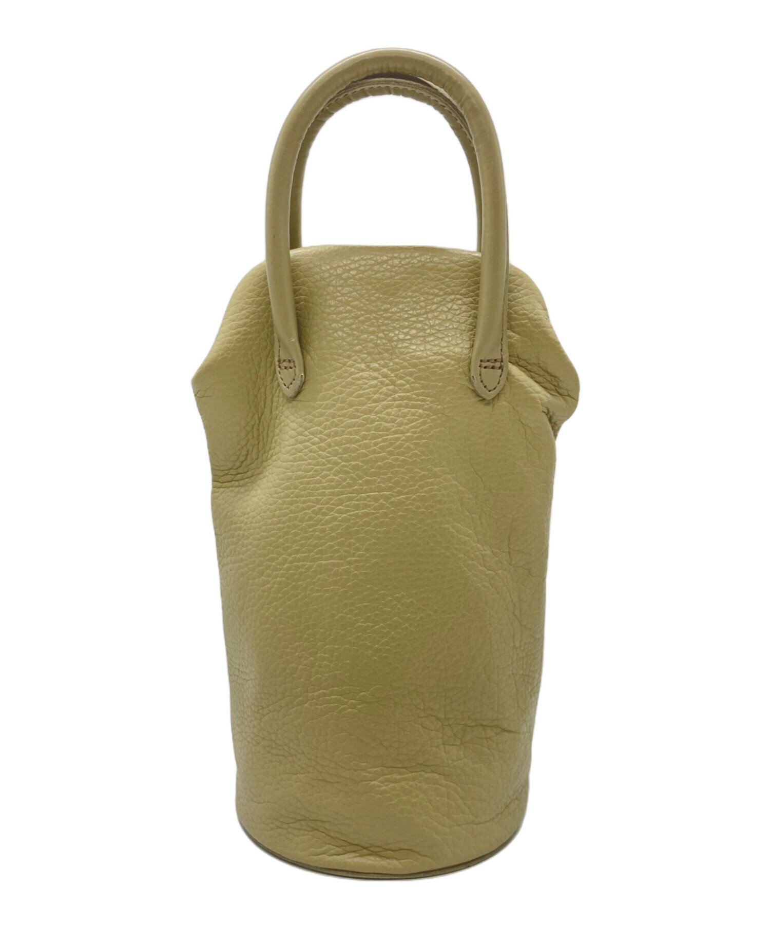 中古・古着通販】MARROW (マロウ) FRAME PURSE TOTE ベージュ 