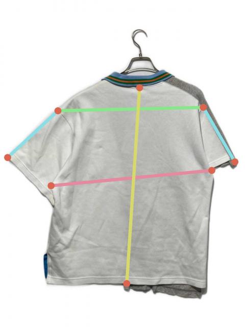 中古・古着通販】kolor/BEACON (カラービーコン) ドッキングポロシャツ