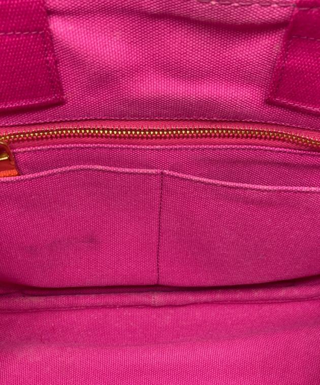 中古・古着通販】PRADA (プラダ) カナパハンドバッグ ピンク｜ブランド