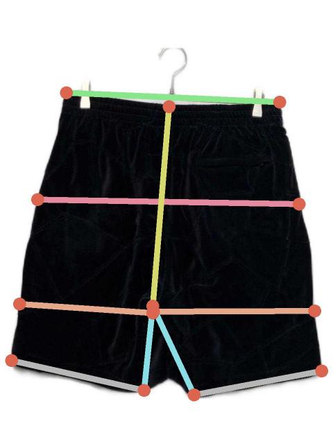 中古・古着通販】Supreme (シュプリーム) Patchwork Velour Short