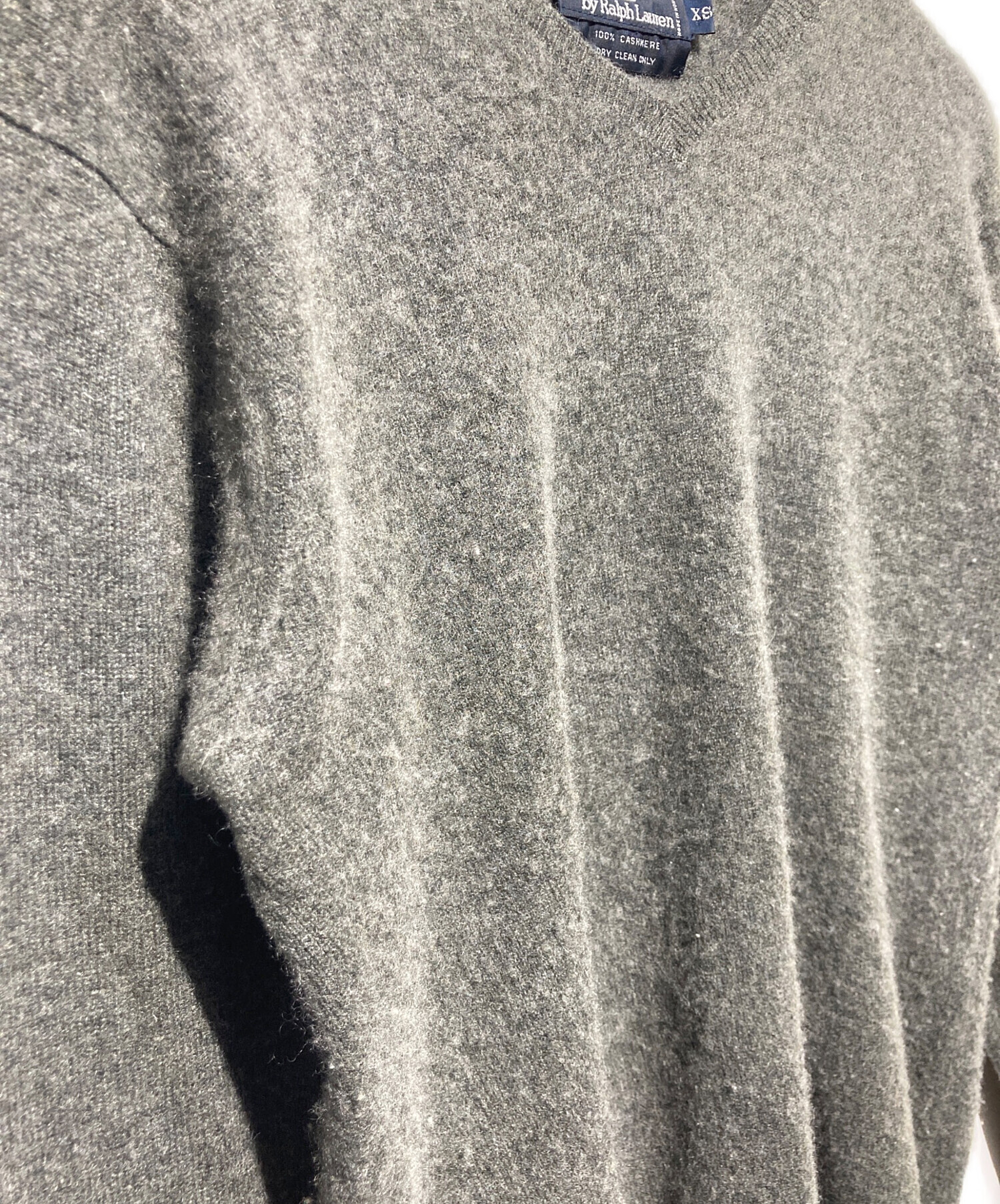中古・古着通販】POLO RALPH LAUREN (ポロ・ラルフローレン) カシミヤV 