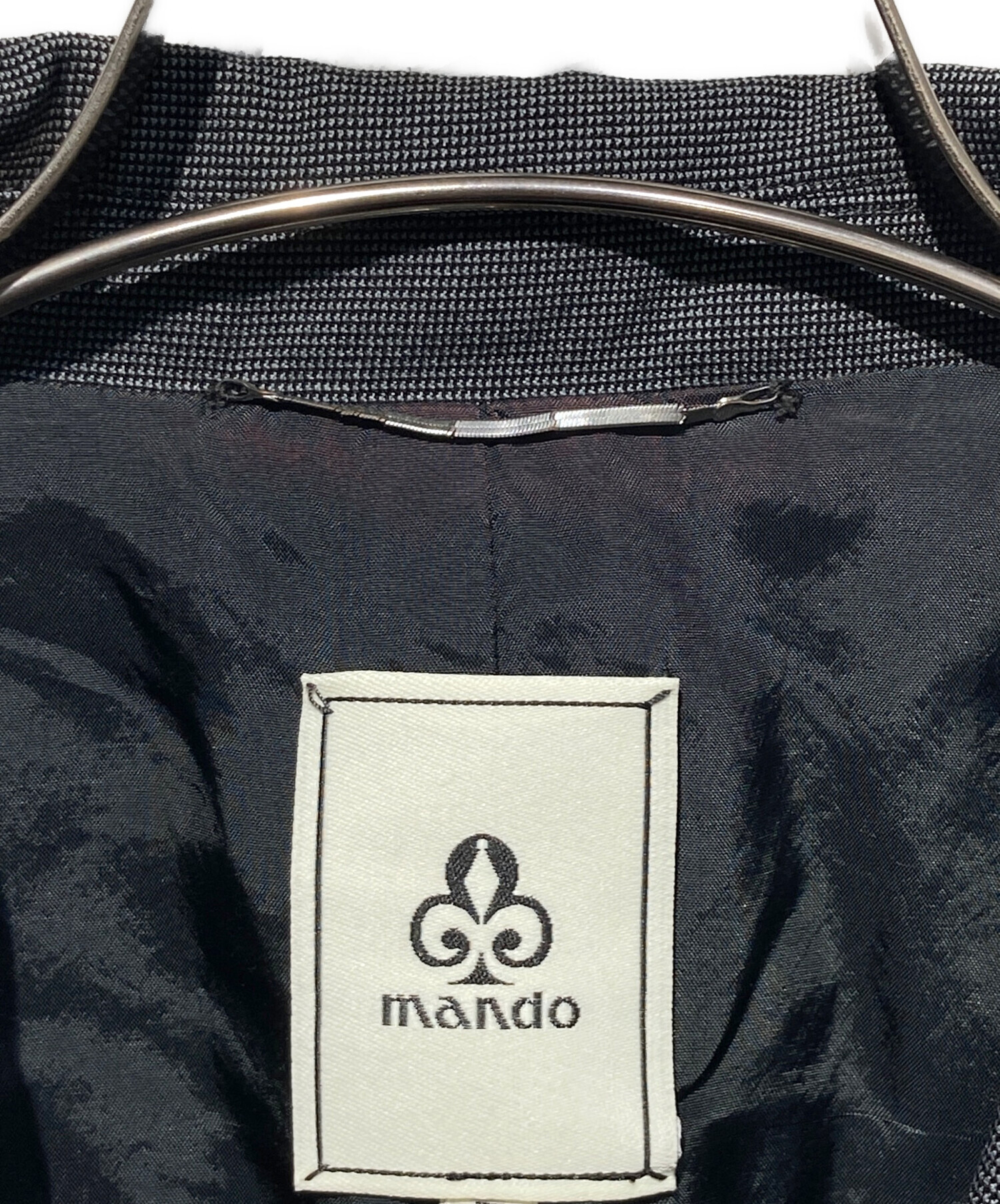 中古・古着通販】MANDO (マンドー) セットアップスーツ グレー サイズ