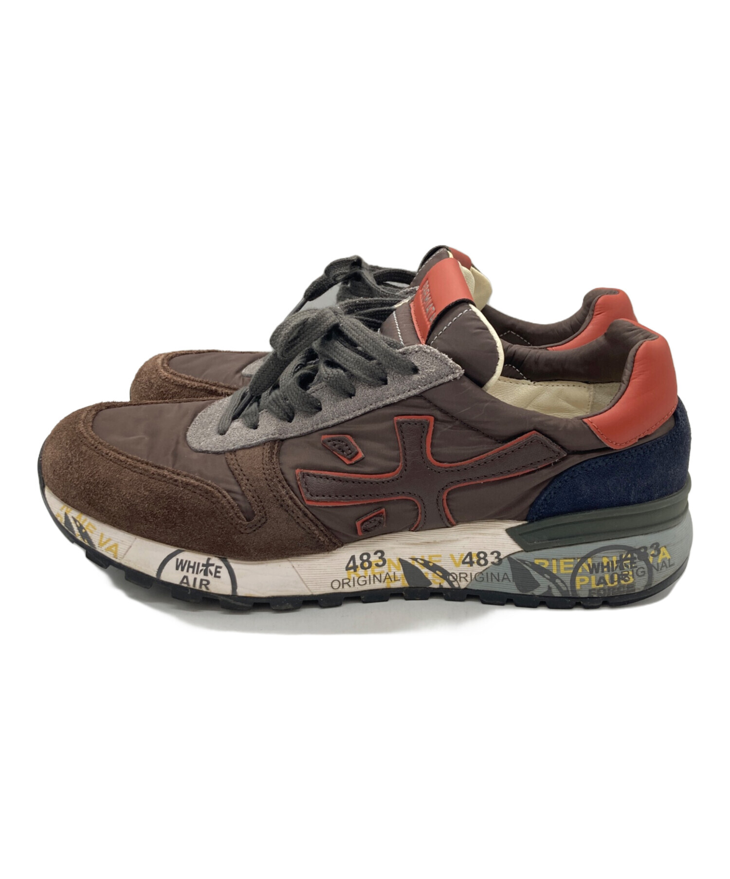 中古・古着通販】PREMIATA (プレミアータ) 3255スニーカー ブラウン 