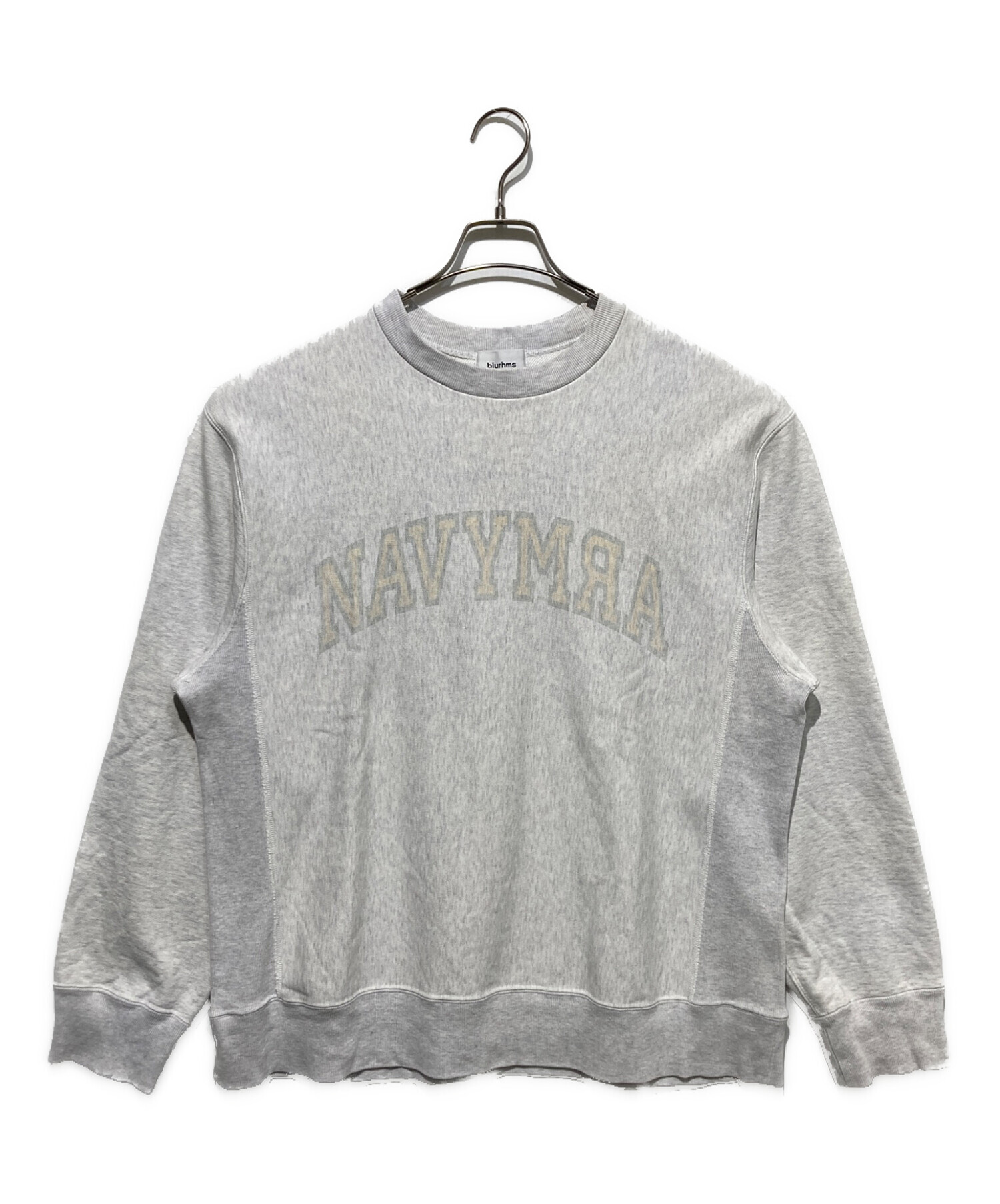 blurhms ROOTSTOCK ブラームス　スウェット グレー　2 中古・古着通販】blurhms ROOTSTOCK (ブラームスルーツストック
