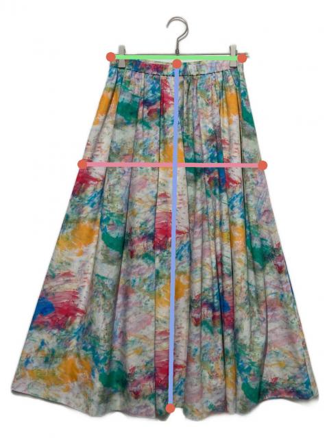 中古・古着通販】HERALBONY (ヘラルボニー) フレアスカート「無題(春