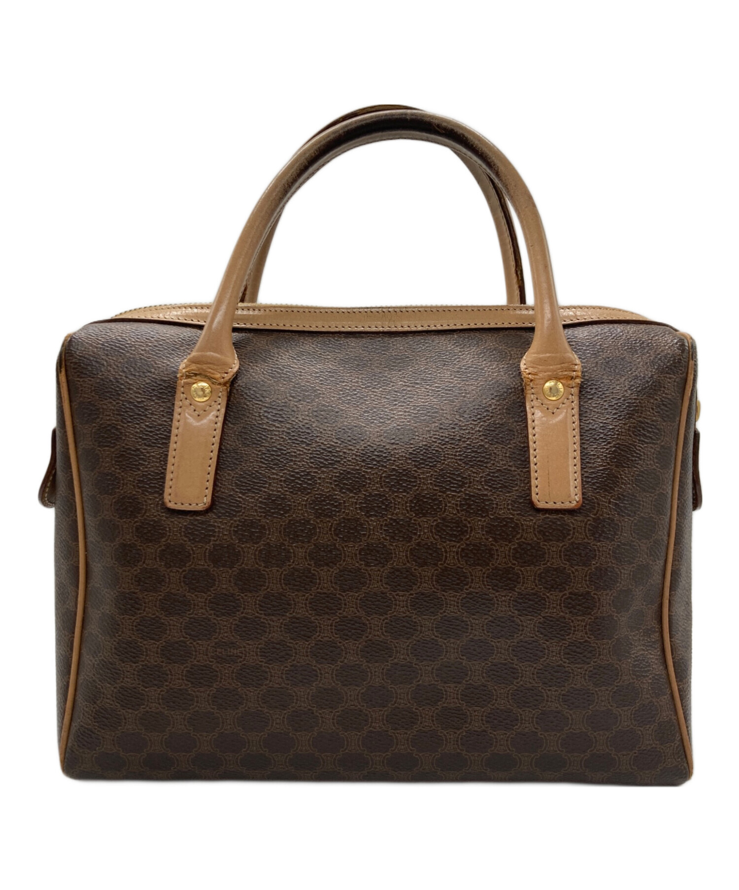 中古・古着通販】CELINE (セリーヌ) オールドマカダムボストン 中古・古着通販】CELINE (セリーヌ) オールドマカダムボストン