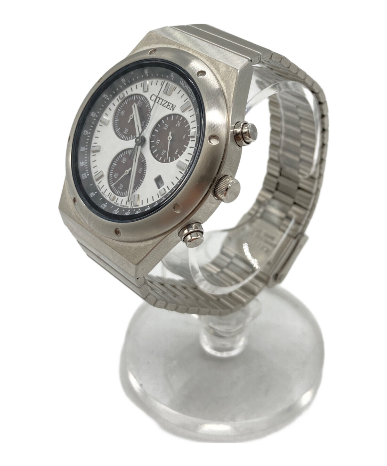 CITIZEN-ANA エコドライブ クロノグラフ 　中古品 中古・古着通販】CITIZEN (シチズン) エコドライブ クロノグラフ