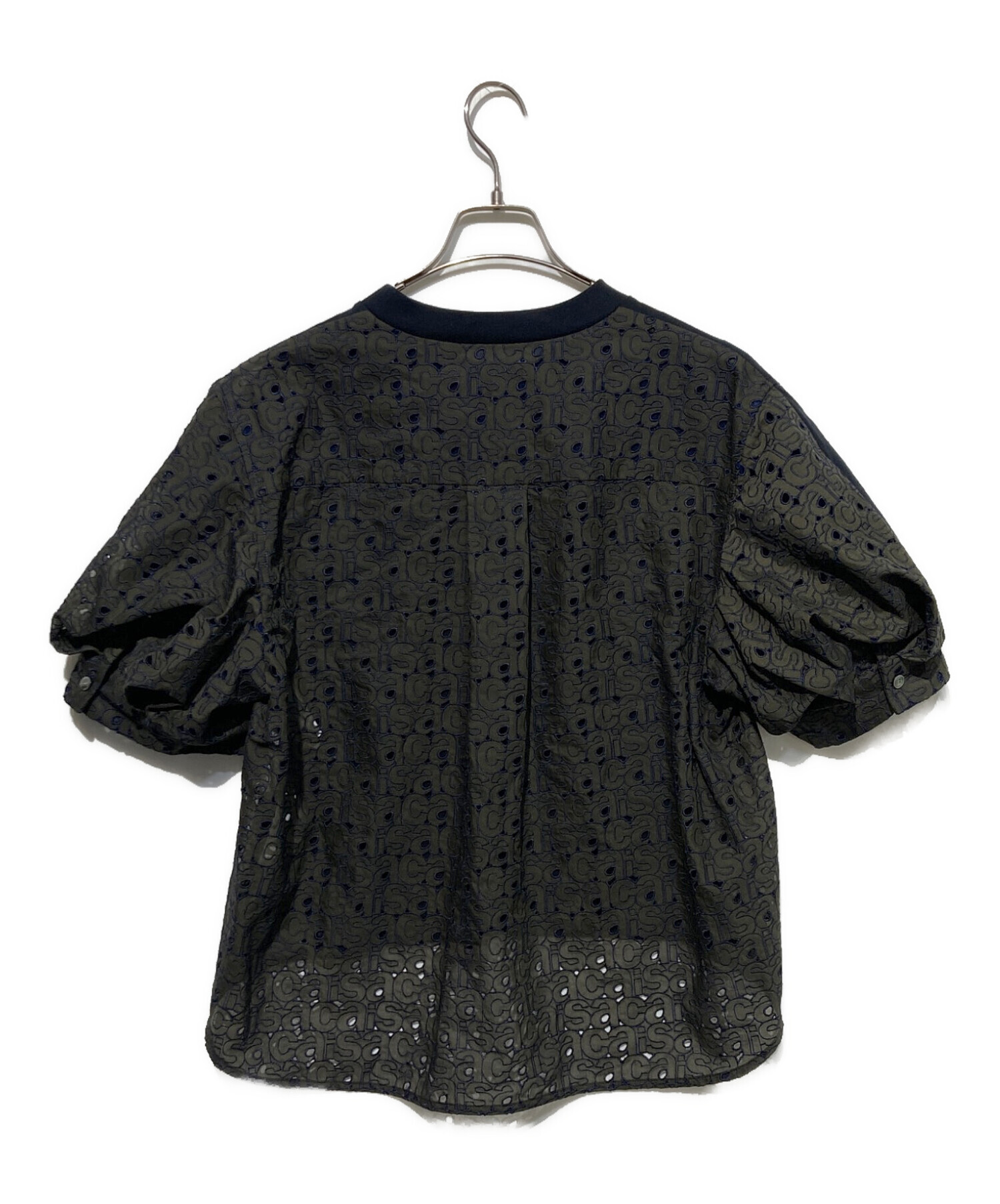 sacai サカイ Tシャツ・カットソー L 紺 【古着】【中古】【送料無料】 sacai - sacai サカイ Tシャツ・カットソー S 黒 【古着】【中古