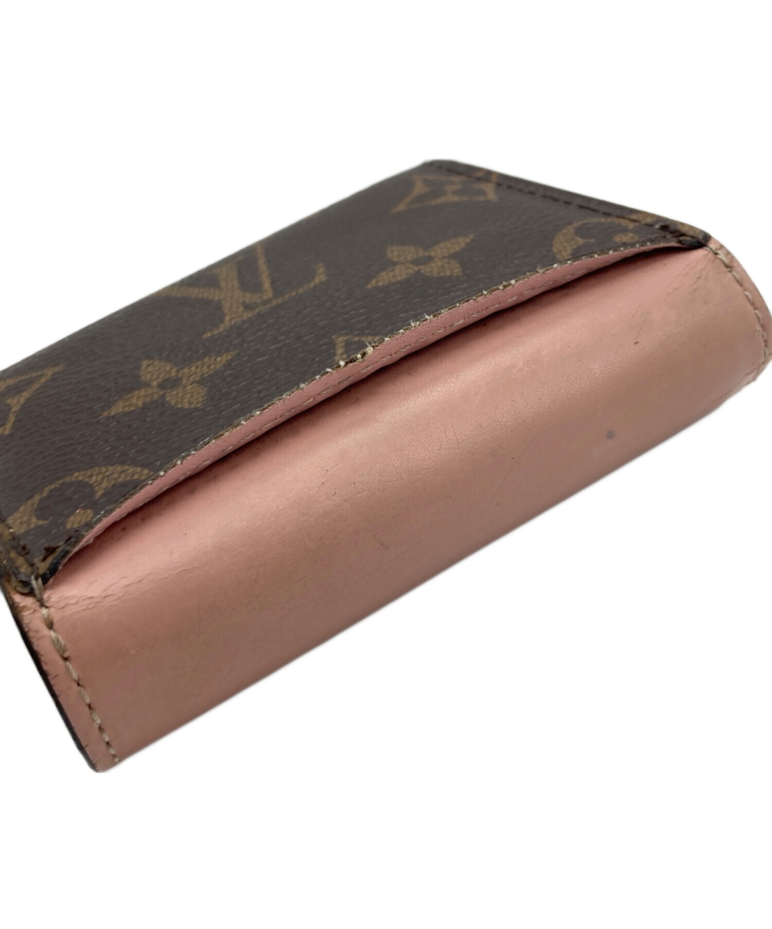 【中古】Louis Vuitton ポルトフォイユ・ゾエ　三つ折り財布 ブラウン 中古・古着通販】LOUIS VUITTON (ルイ ヴィトン) ポルトフォイユ ゾエ