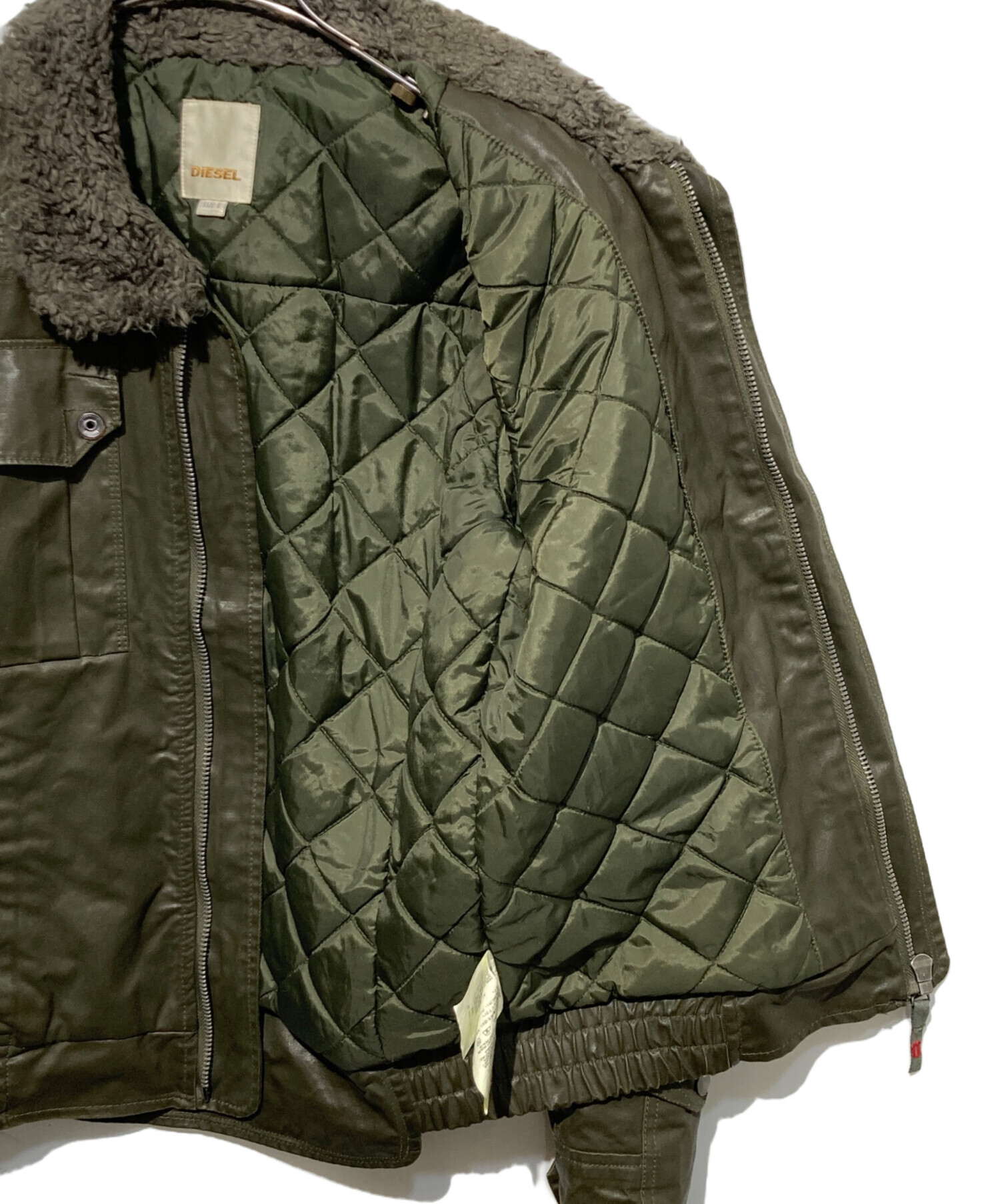 中古・古着通販】DIESEL (ディーゼル) コーティングミリタリー 