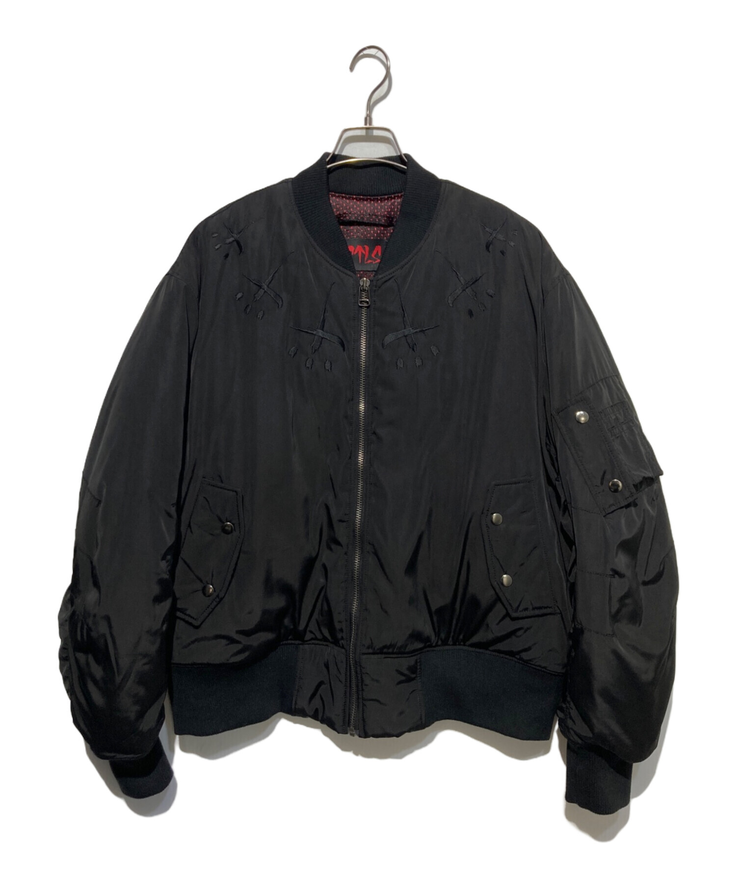 中古・古着通販】CVTVLIST (カタリスト) ボンバージャケット ブラック