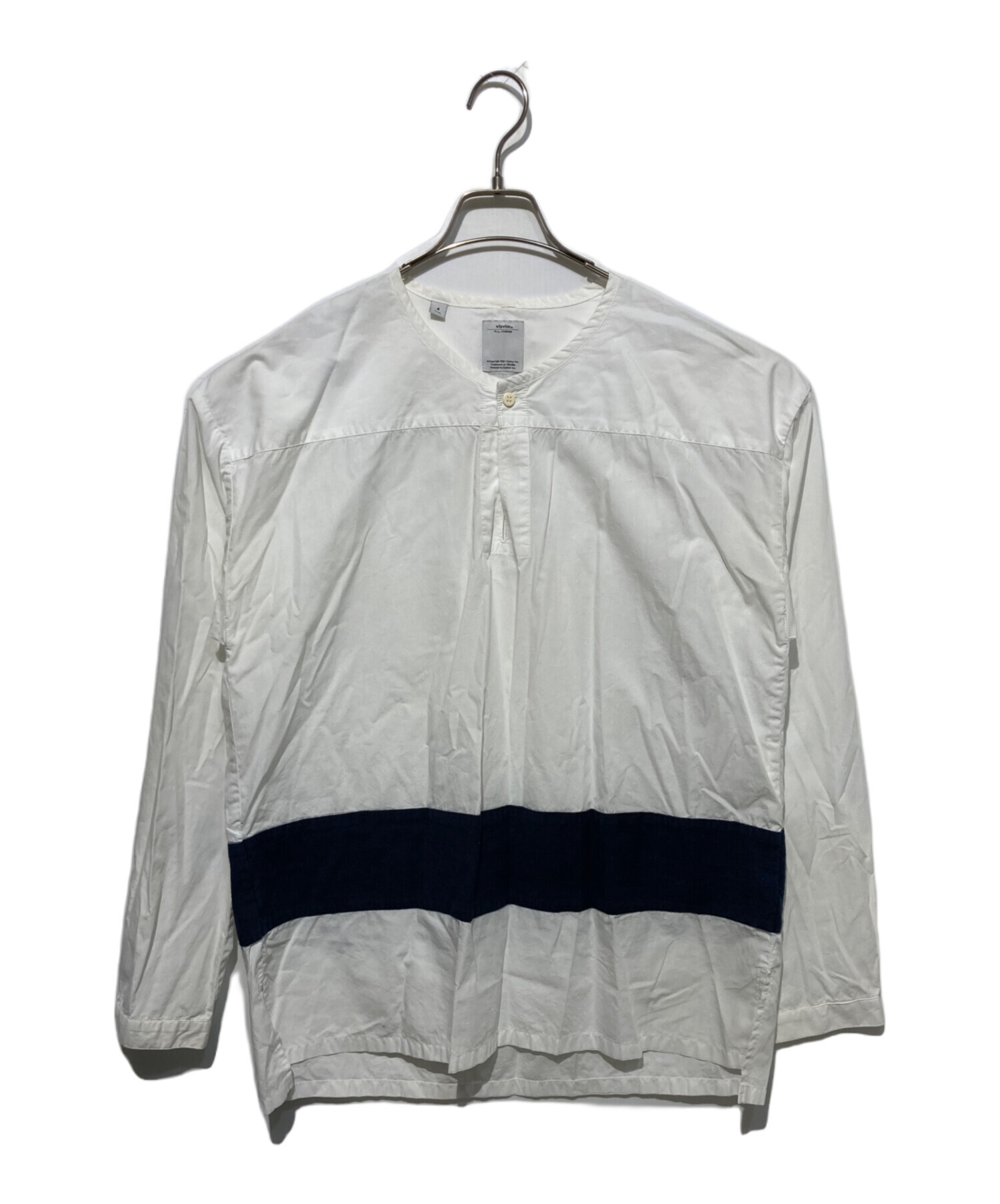 中古・古着通販】VISVIM (ビズビム) KERCHIEF TUNIC KOFU BORDER