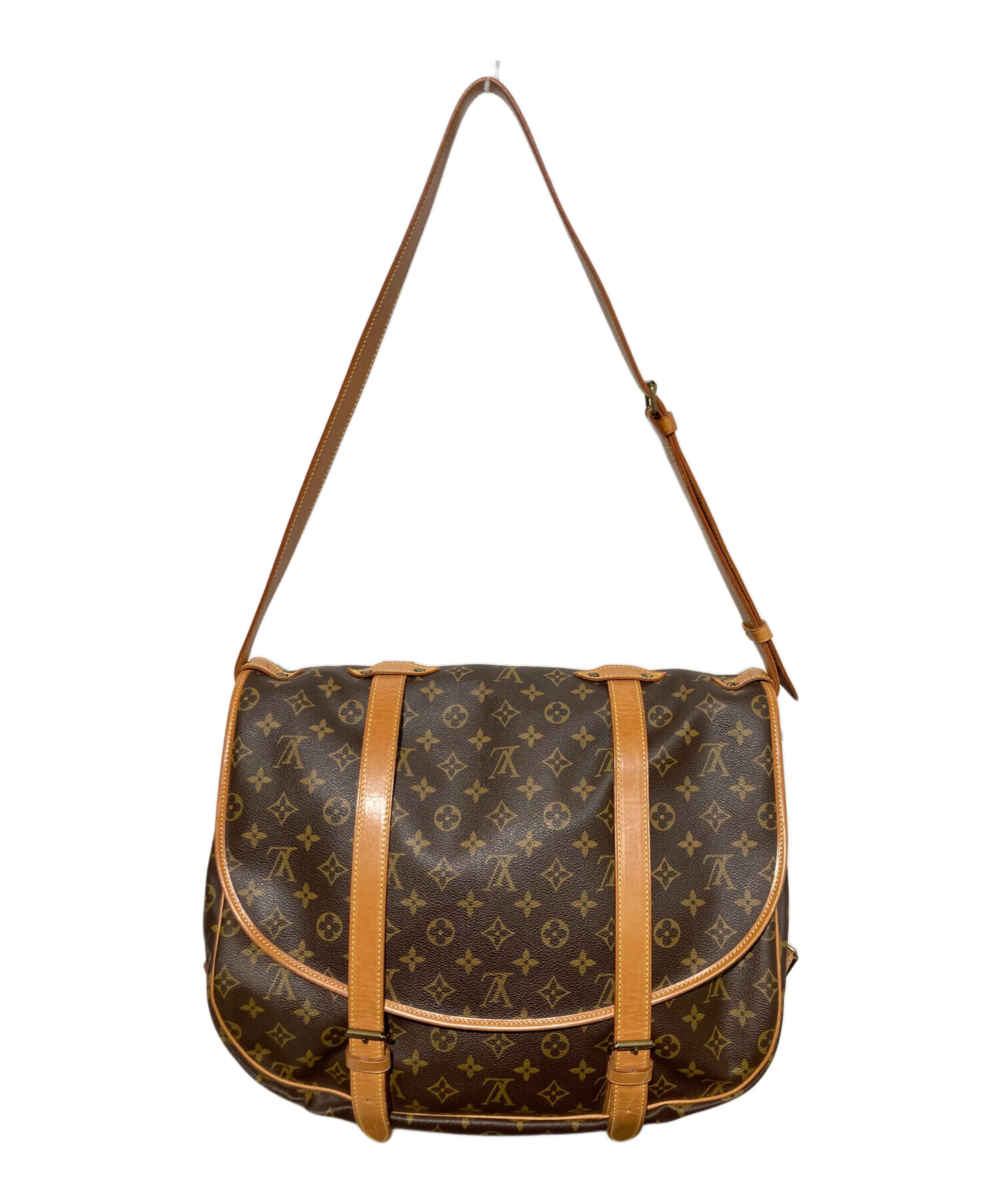 美品　ルイヴィトン　ショルダーバッグ ルイヴィトン ソミュール43 メッセンジャーバック 中古・古着通販