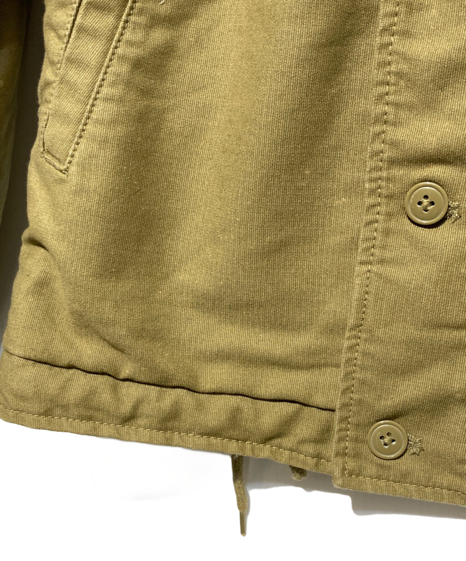 中古・古着通販】waiper (ワイパー) N-1デッキジャケット オリーブ