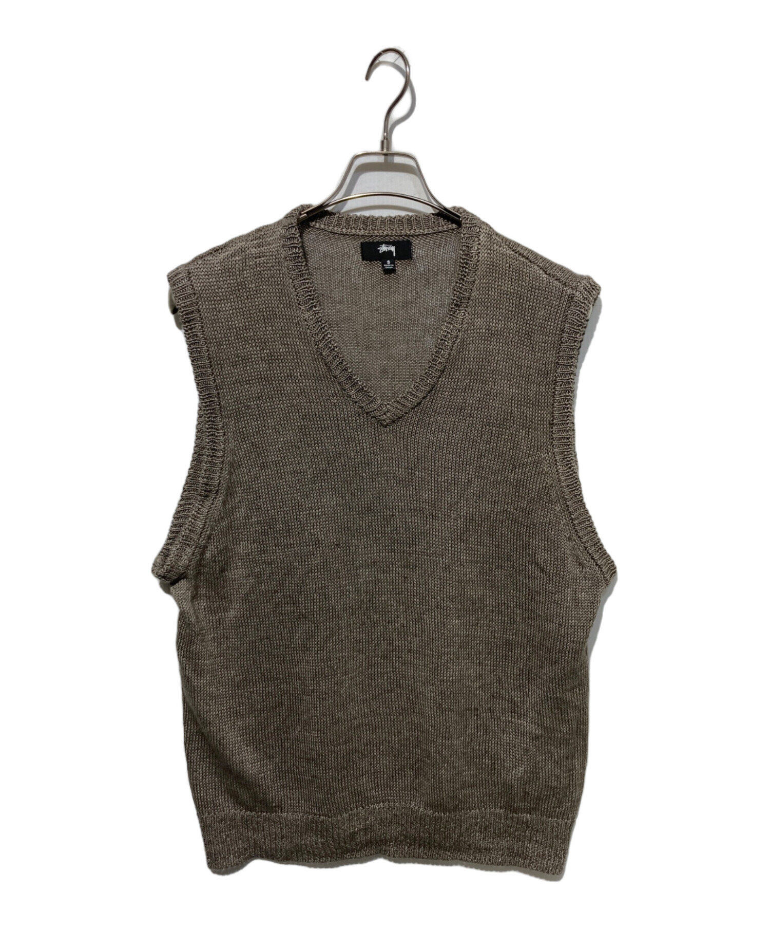 中古・古着通販】stussy (ステューシー) 24SS LOOSE KNIT LINEN VEST