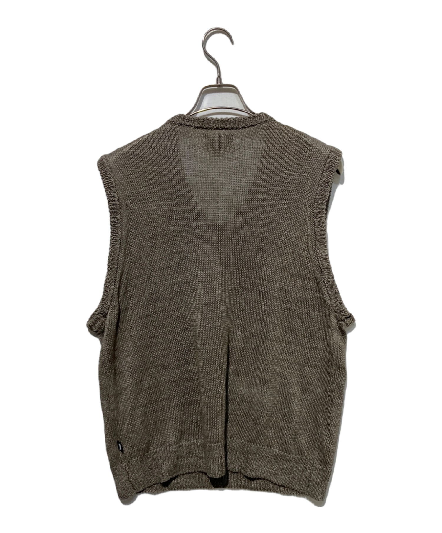 中古・古着通販】stussy (ステューシー) 24SS LOOSE KNIT LINEN VEST