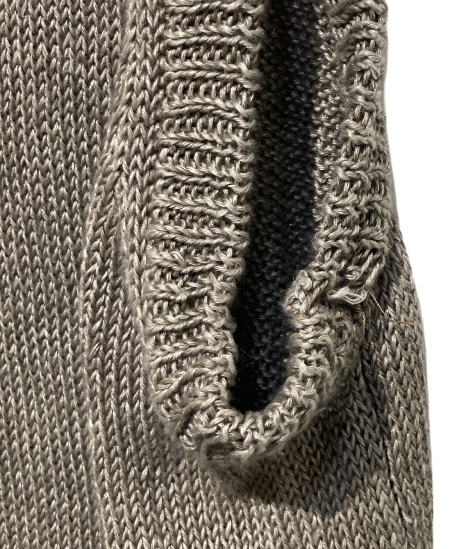 中古・古着通販】stussy (ステューシー) 24SS LOOSE KNIT LINEN VEST