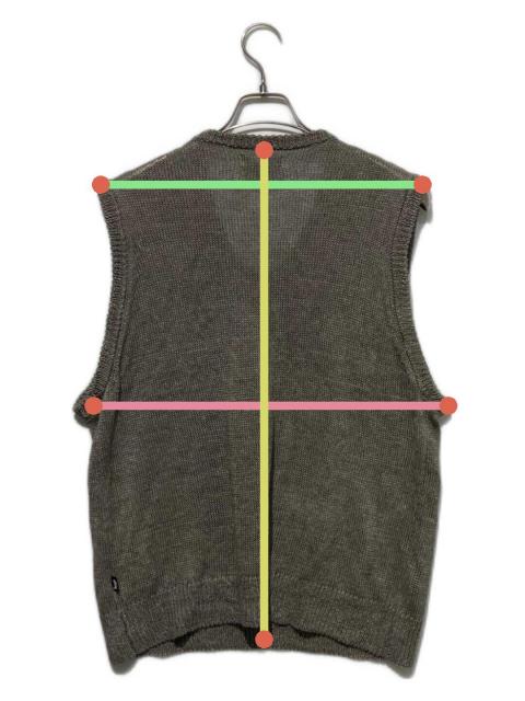 中古・古着通販】stussy (ステューシー) 24SS LOOSE KNIT LINEN VEST
