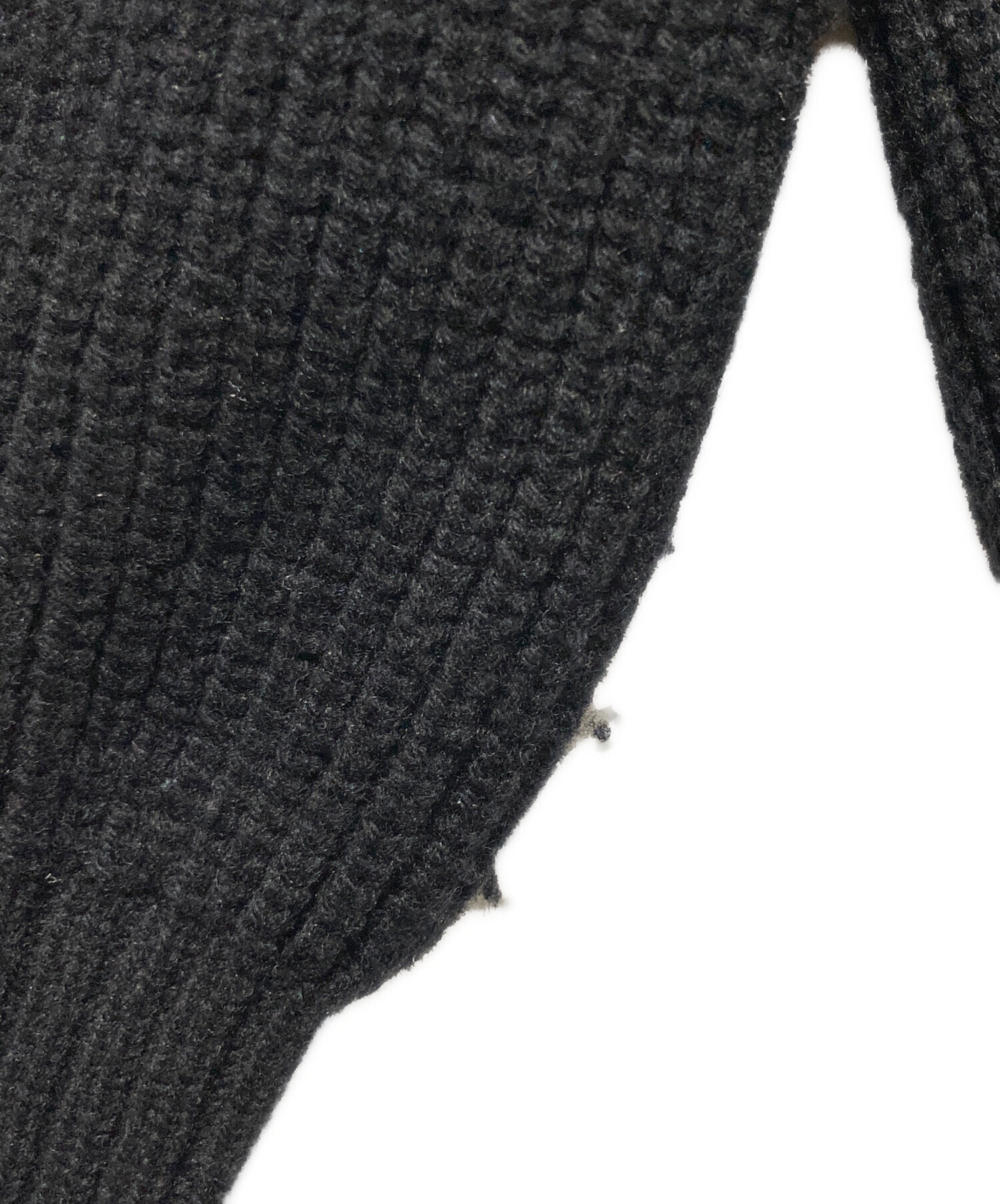 中古・古着通販】sacai (サカイ) 21AW Wool Knit Pullover ブラック