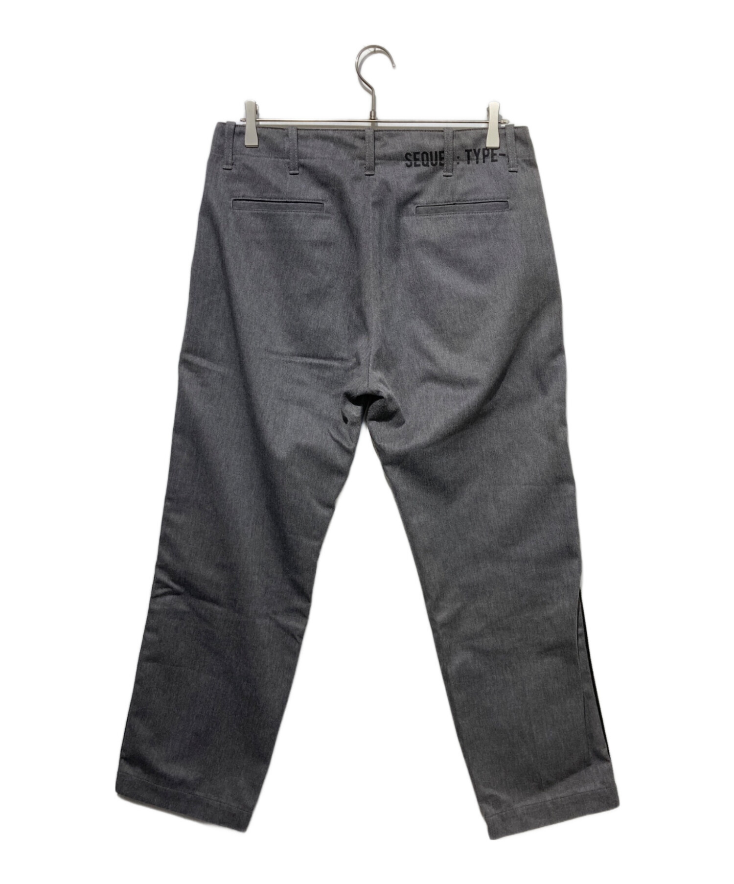 中古・古着通販】SEQUEL (シークエル) TYPE-F ワークパンツ グレー
