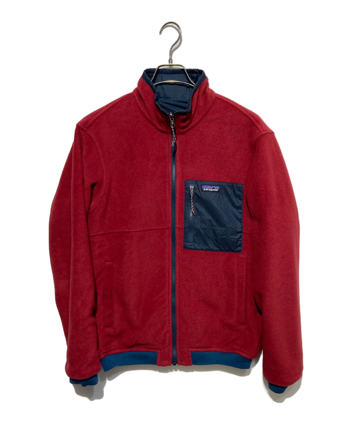Patagonia ネイビー、ワインレッドリバーシブルジャケット M 中古・古着通販】Patagonia (パタゴニア) Reversible Shelled