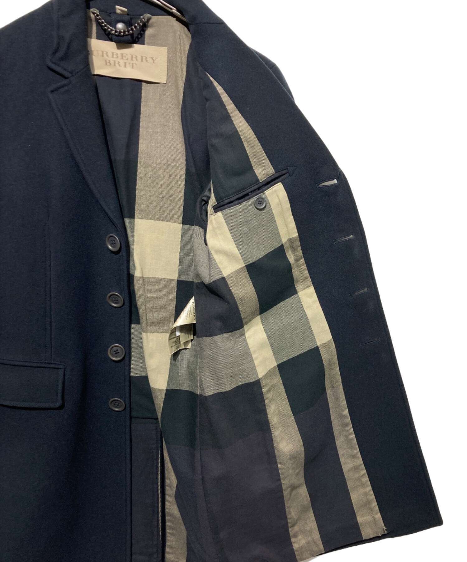 中古・古着通販】BURBERRY BRIT (バーバリーブリット) ウールカシミヤ 中古・古着通販】BURBERRY BRIT (バーバリーブリット) ウールカシミヤ