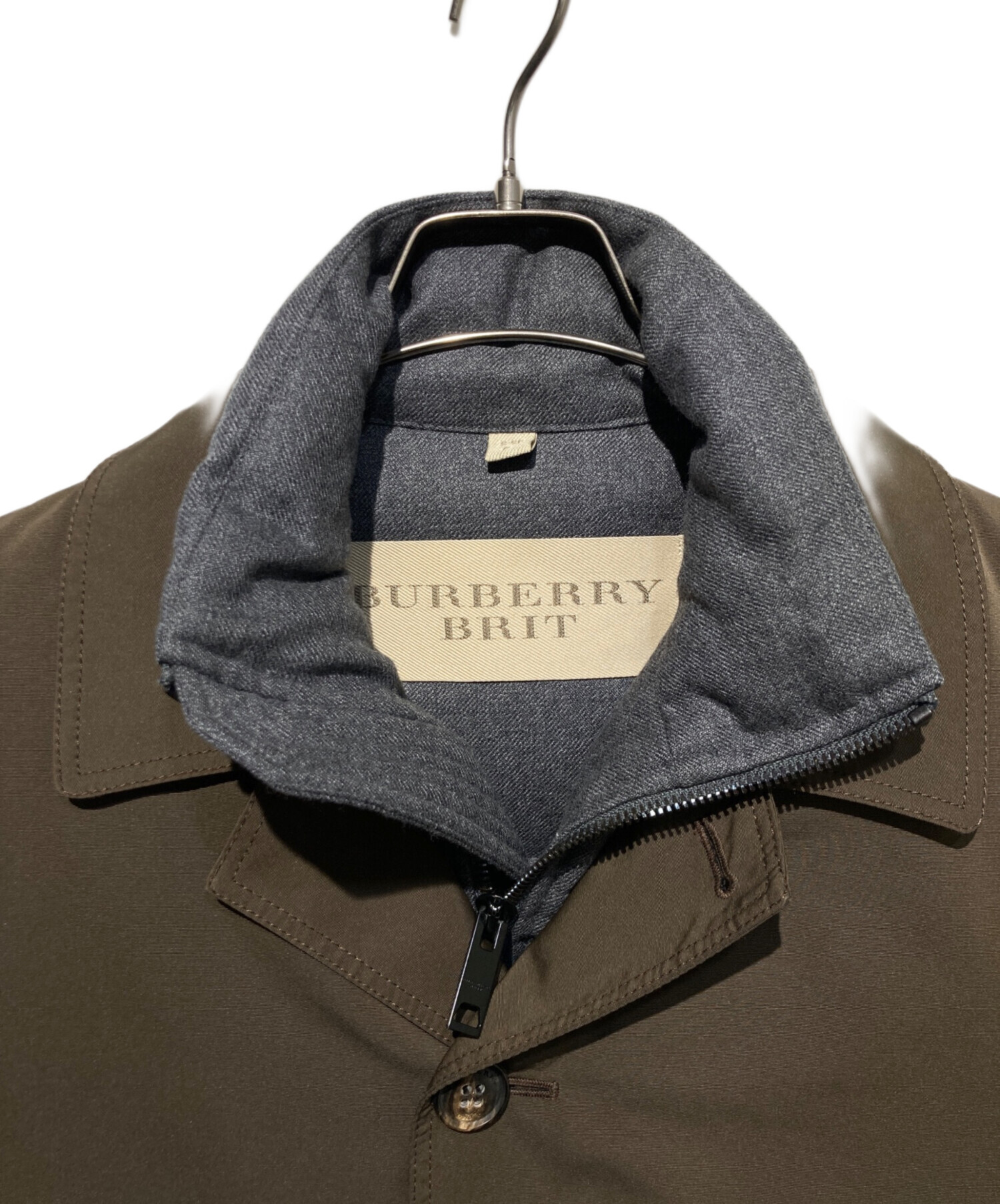 中古・古着通販BURBERRY BURBERRY バーバリー 3way ベスト付きコート 
