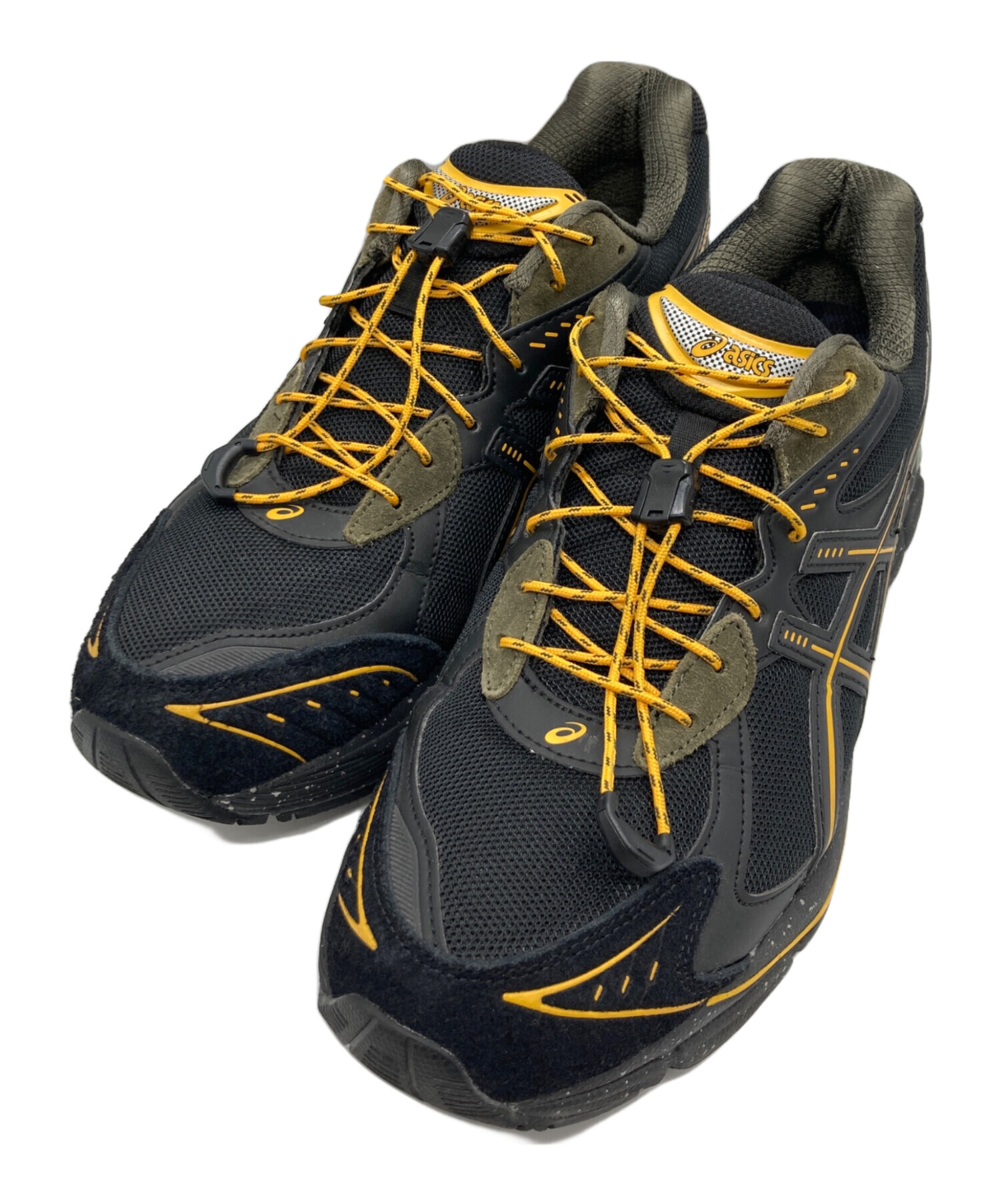 中古・古着通販】asics (アシックス) ローカットスニーカー ブラック 