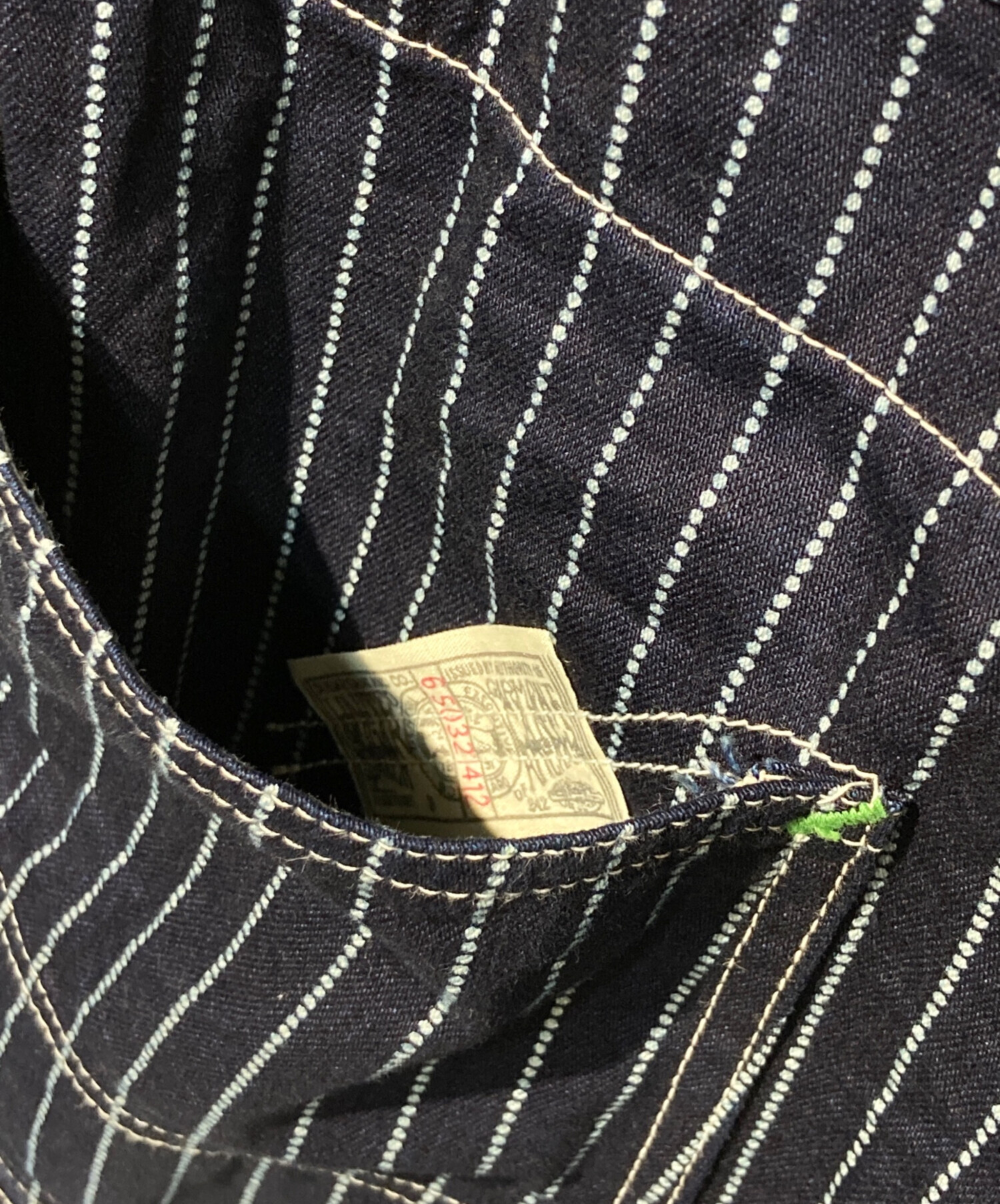 中古・古着通販】SUGAR CANE (シュガーケーン) 9oz. WABASH STRIPE