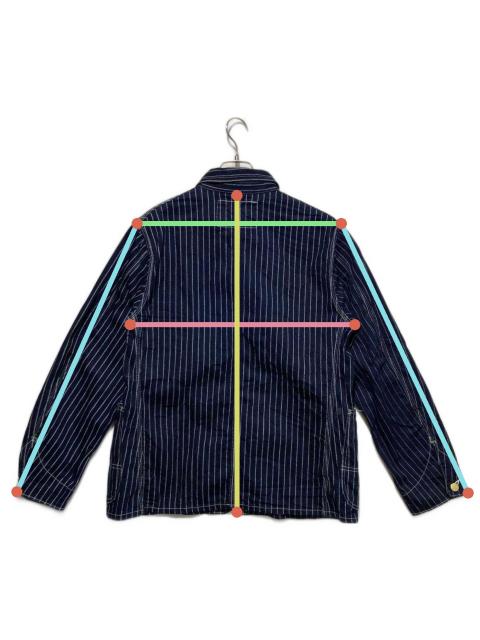 ジャケット・アウター SUGAR CANE 9oz WABASH STRIPE SACK COAT Sugar Cane Jacket SC15658 Men's Casual 9oz. WAbash Stripe Work
