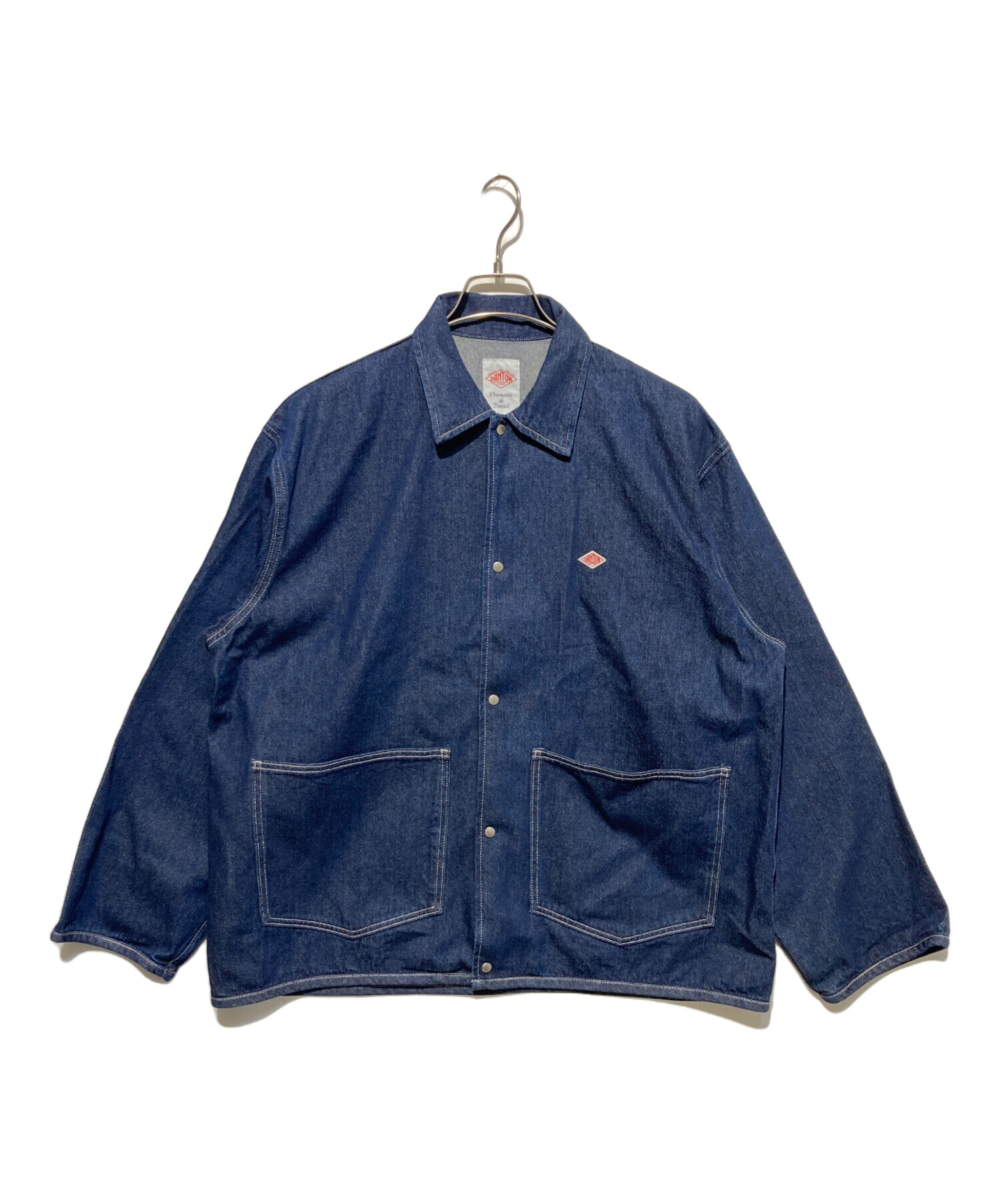 中古・古着通販】DANTON (ダントン) DENIM SHIRT JACKET インディゴ