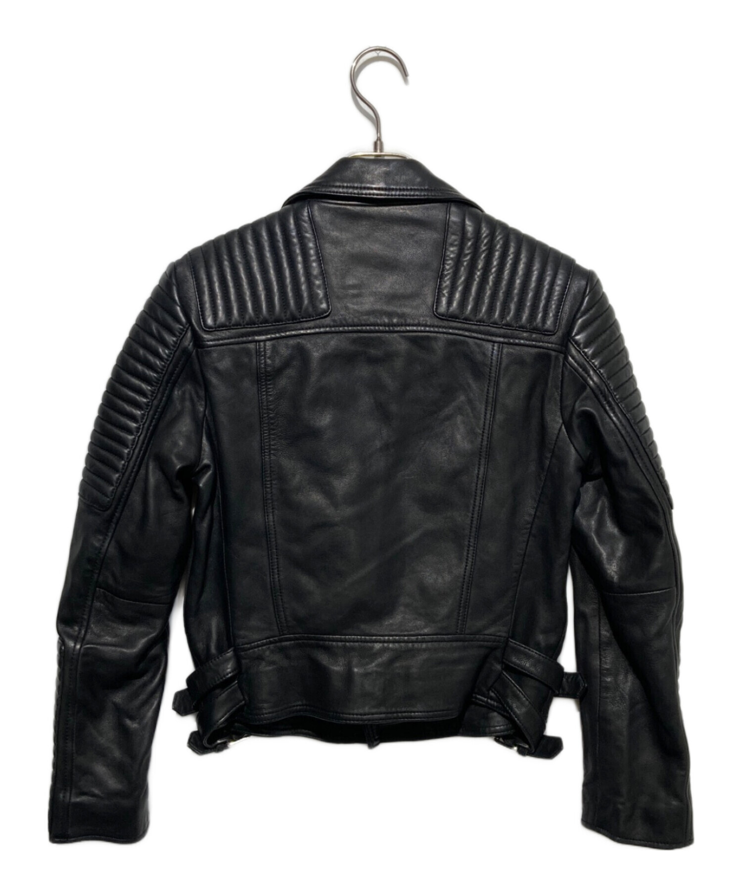【美品】ALLSAINTS ダブルライダースジャケット　ライダース ブルゾン 中古・古着通販】ALL SAINTS (オールセインツ) ファーライナー付