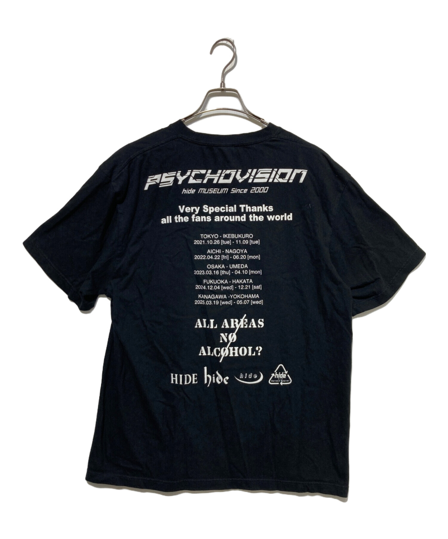 PSYCHOVISION hide MUSEUM Since 2000シャツXL PSYCHOVISION hide