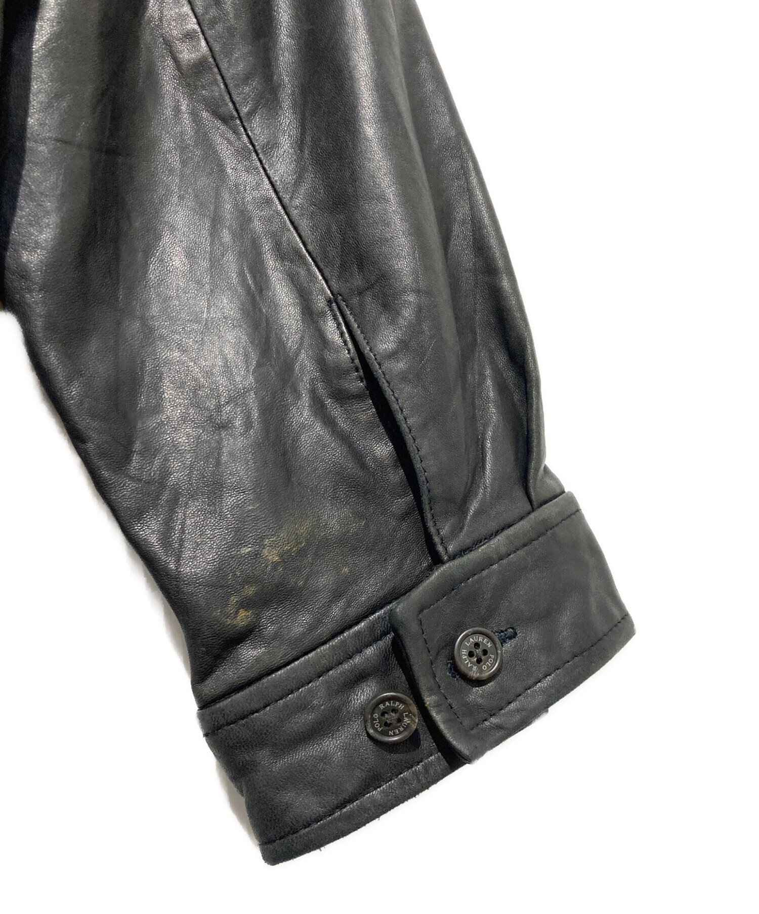 中古・古着通販】POLO RALPH LAUREN (ポロ・ラルフローレン) レザー