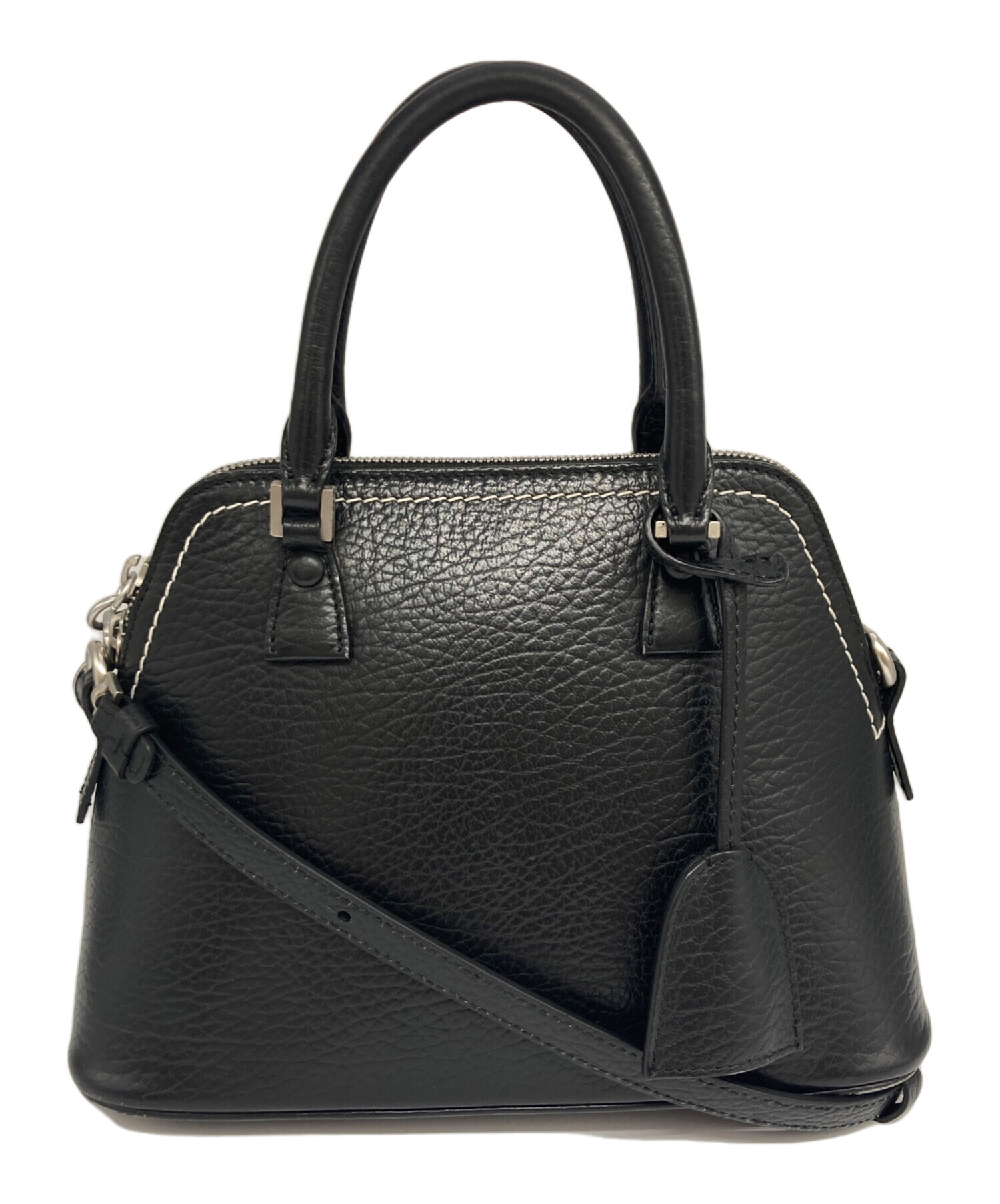 未使用　メゾンマルジェラ　5AC 2way ショルダーバッグ　ブラック　3997 未使用 メゾンマルジェラ 5AC 2way ショルダーバッグ ブラック