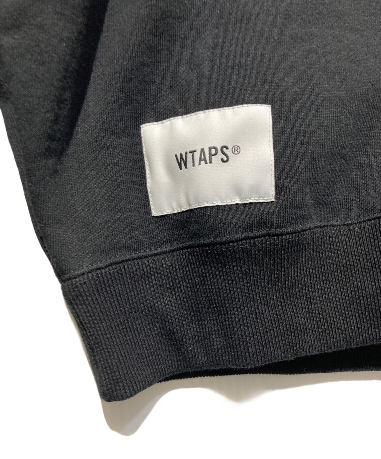 中古・古着通販】WTAPS (ダブルタップス) WUT SWEATER COTTON ブラック