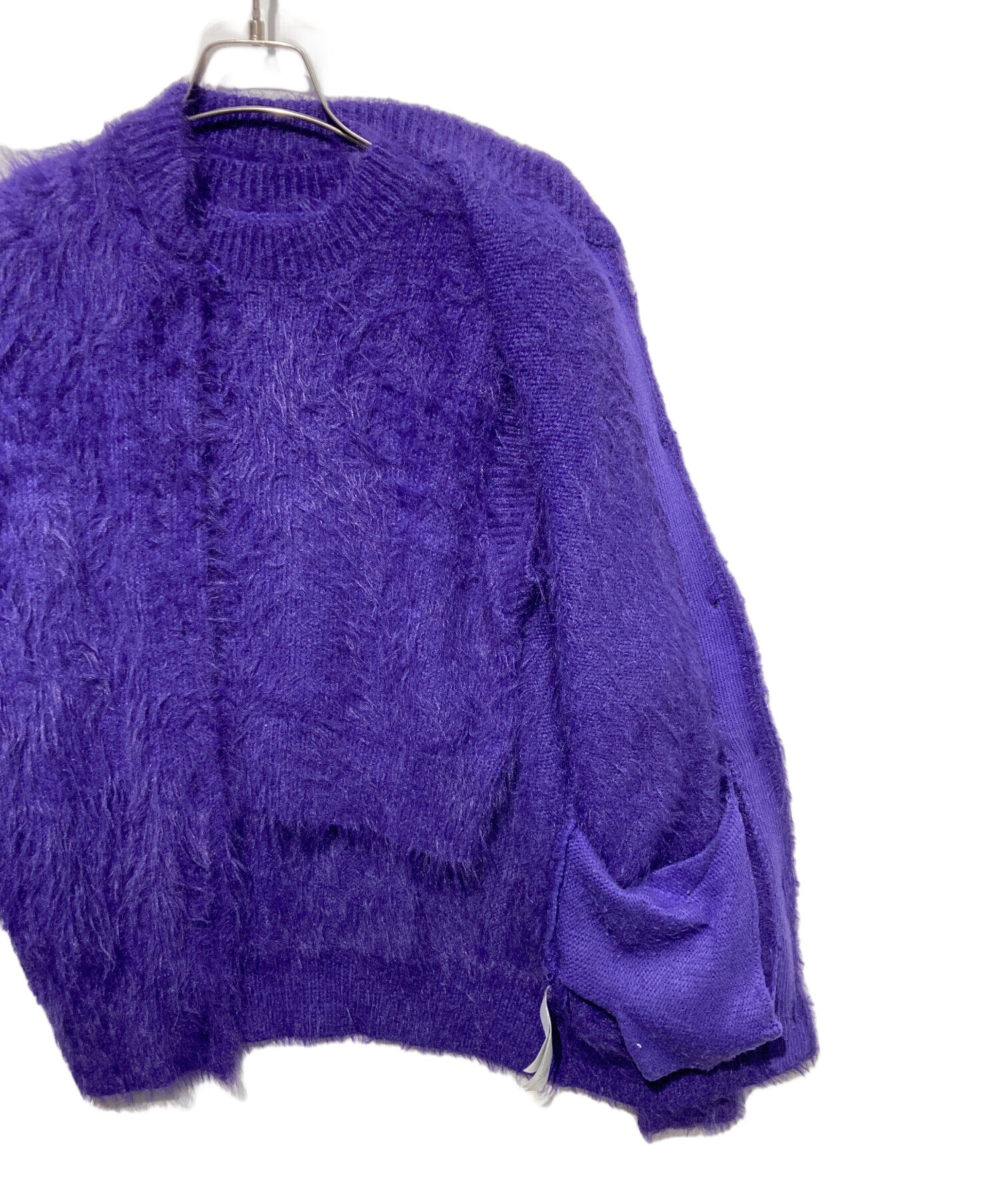 中古・古着通販】AMERI (アメリ) FEATHER OVER CARDIGAN WITH VEST