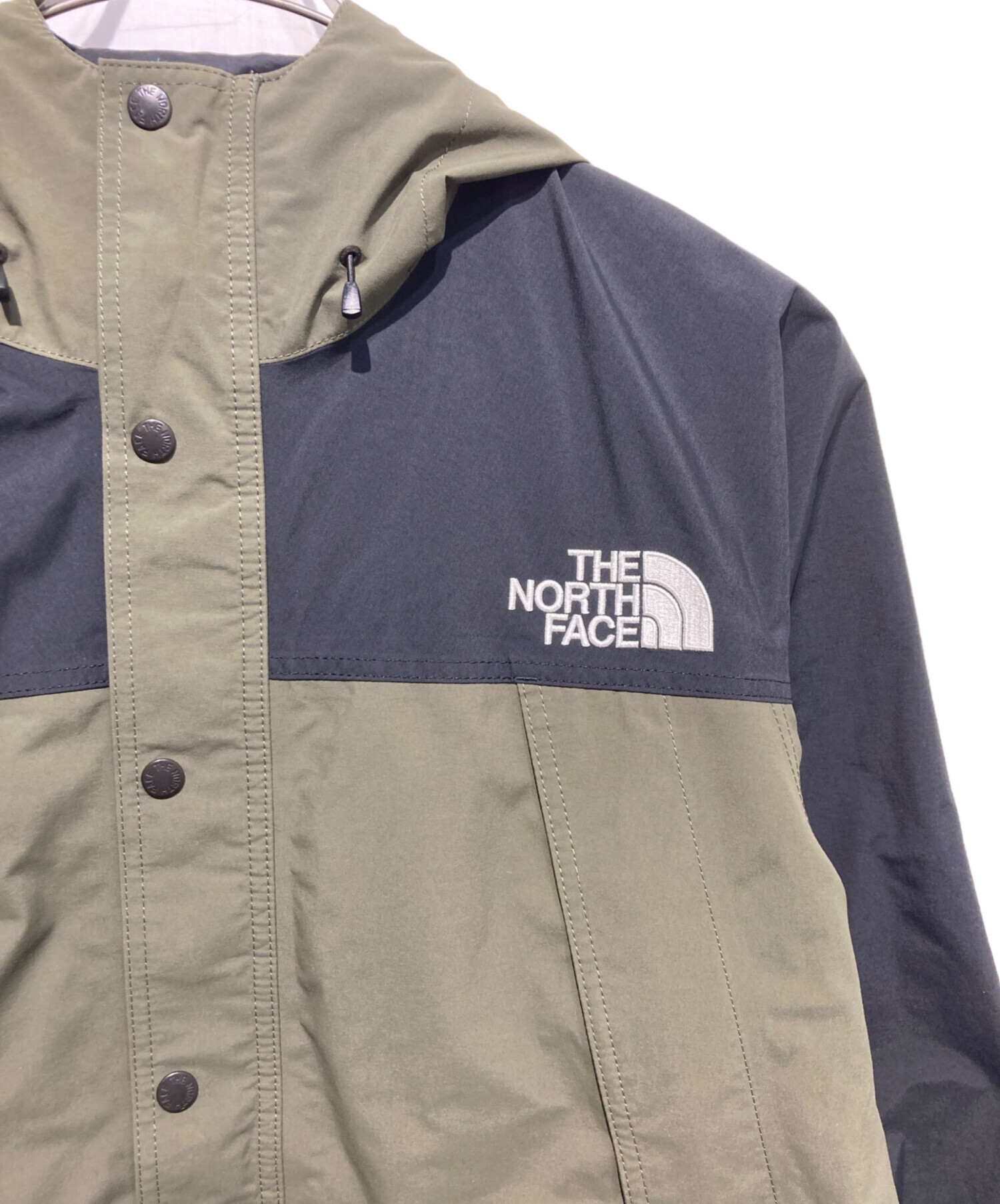 ザノースフェイス MOUNTAIN LIGHT JACKET グレープリーフ中古 中古・古着通販】THE NORTH FACE (ザ ノース フェイス) Mountain