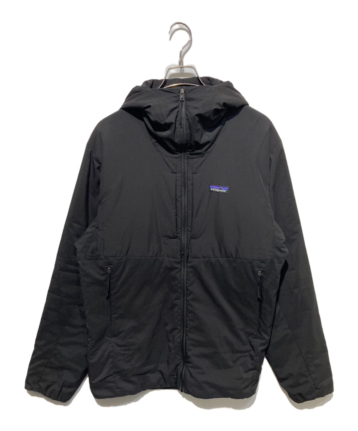 【格安出品】パタゴニア ナノエアフーディー ブラック Lサイズ 中古・古着通販】Patagonia (パタゴニア) ナノエアフーディ ブラック