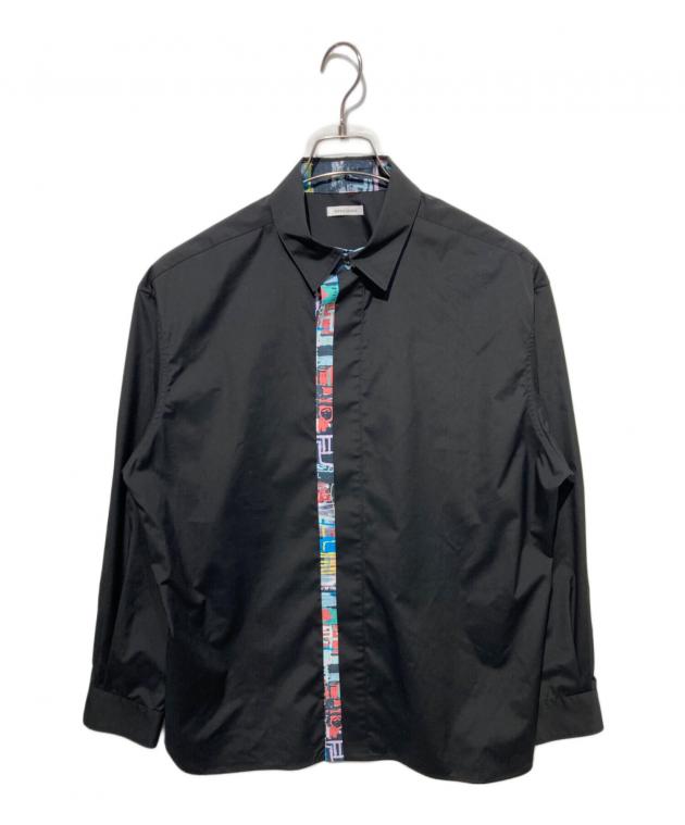 中古・古着通販】HERALBONY (ヘラルボニー) デザインシャツ ブラック