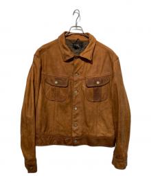 ダブルアールエル　ジャケット　L 新品 RRL ダブルアールエル 21SS Slim Fit Leather Moto Jacket レザー