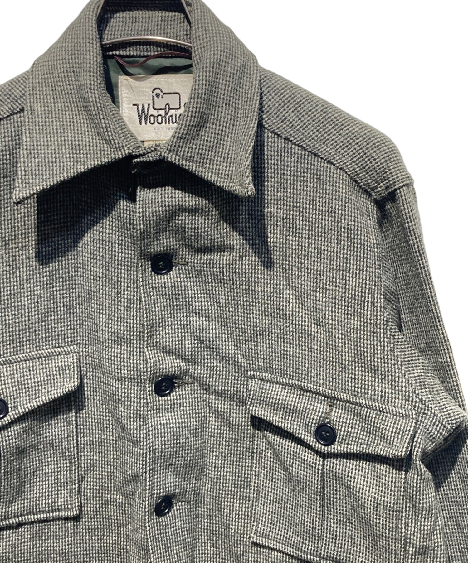 中古・古着通販】WOOLRICH (ウールリッチ) ウールシャツジャケット 