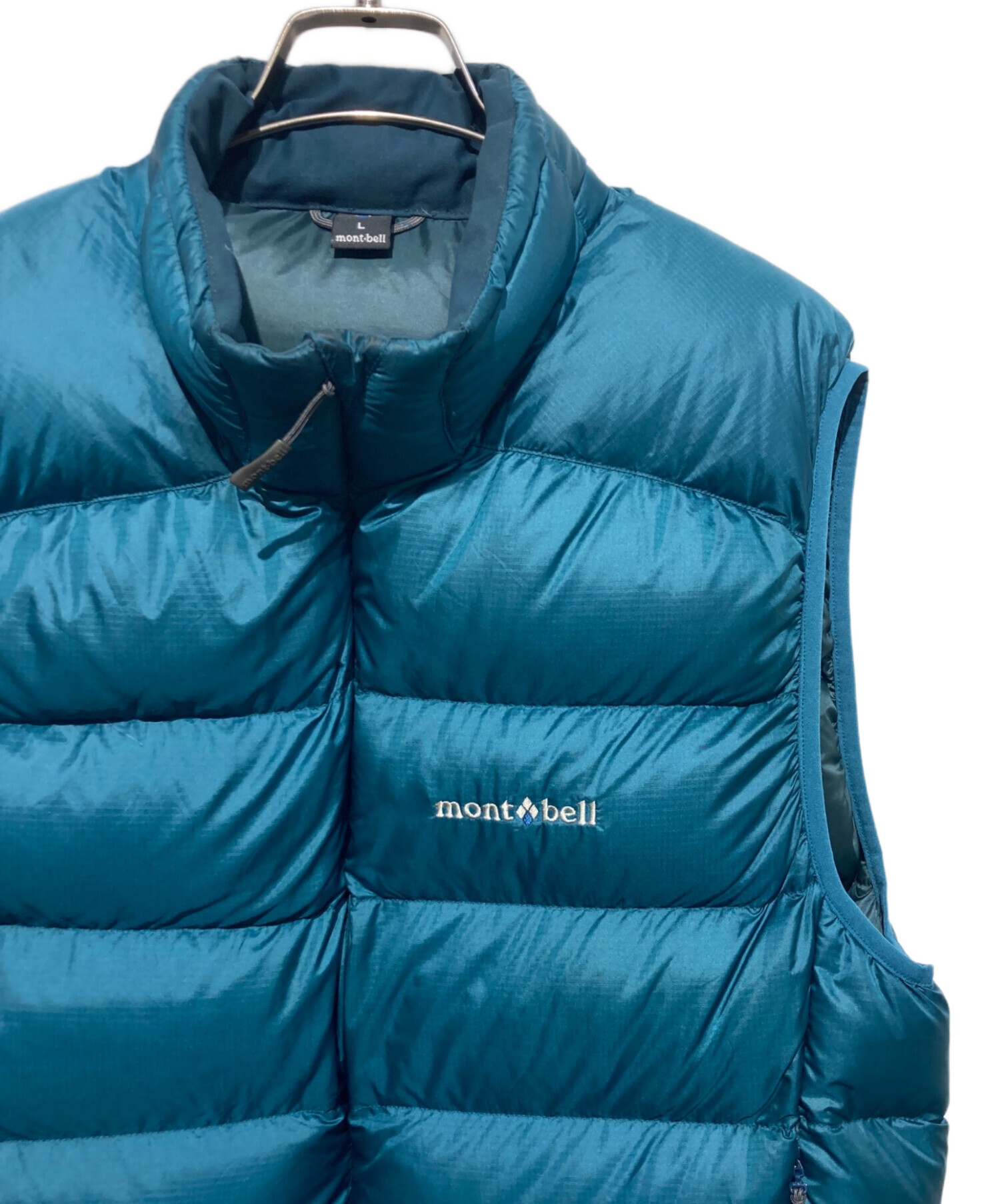 希少90年代 旧タグ mont bell アルパイン ダウンベスト L オレンジ 希少90年代 旧タグ mont bell アルパイン ダウンベスト L